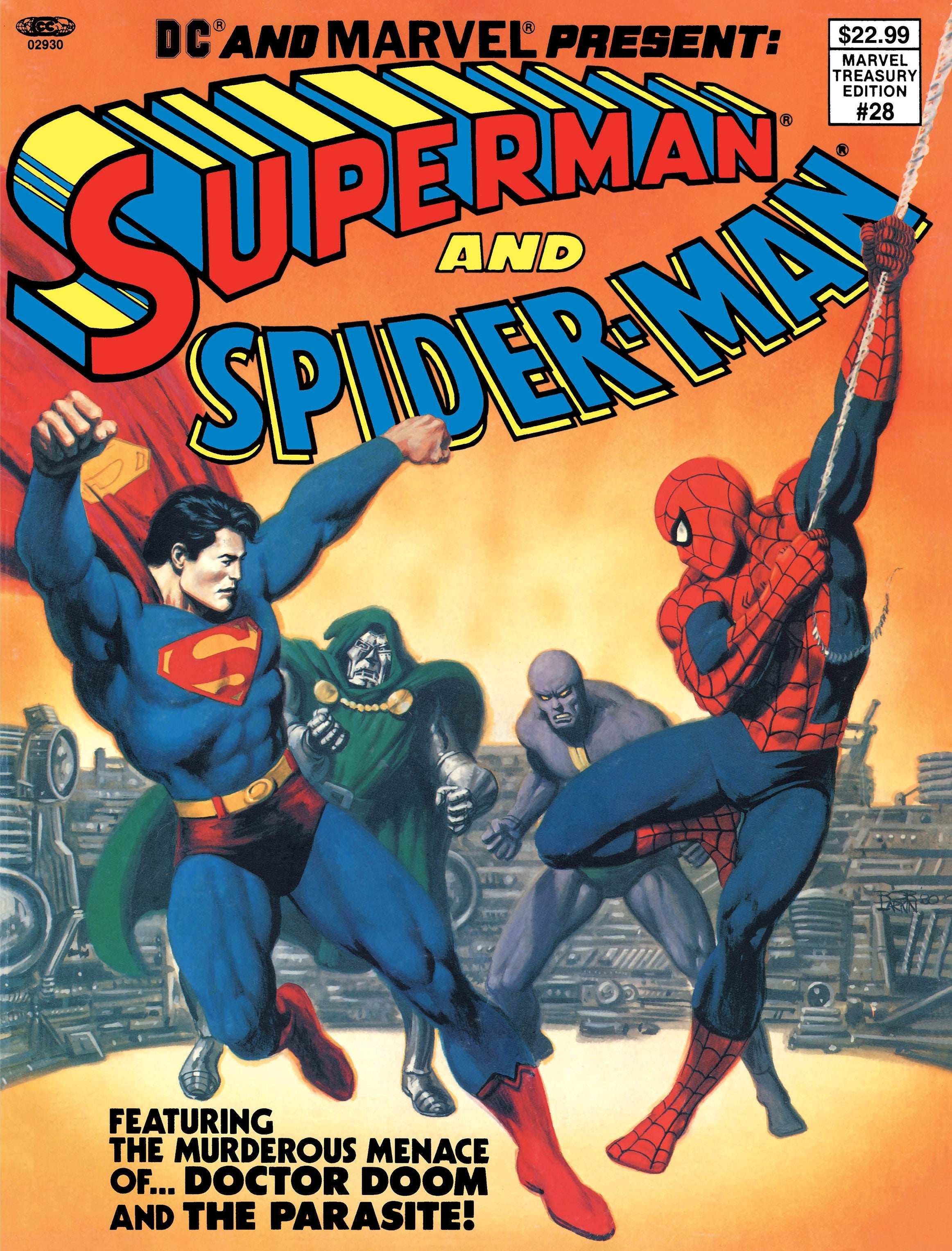 Dc Marvel Present Superman And Spider-Man (Marvel Treasury Edition #28) #1 Facsimile Edition (02/04/2026) Dc