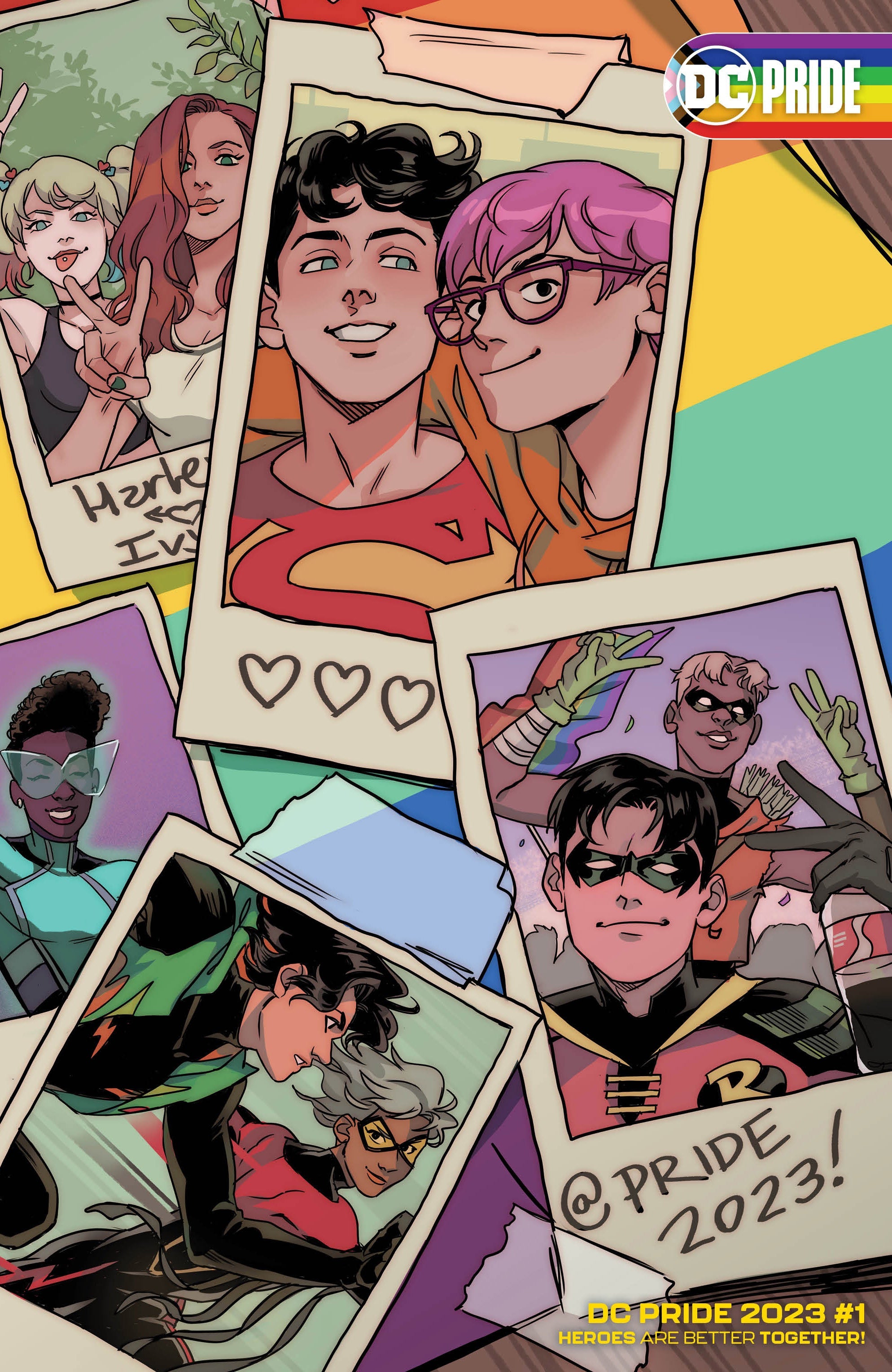Dc Pride 2023 #1 (One Shot) E 1:25 Gabriel Picolo Spot Gloss Variant (05/30/2023) Dc