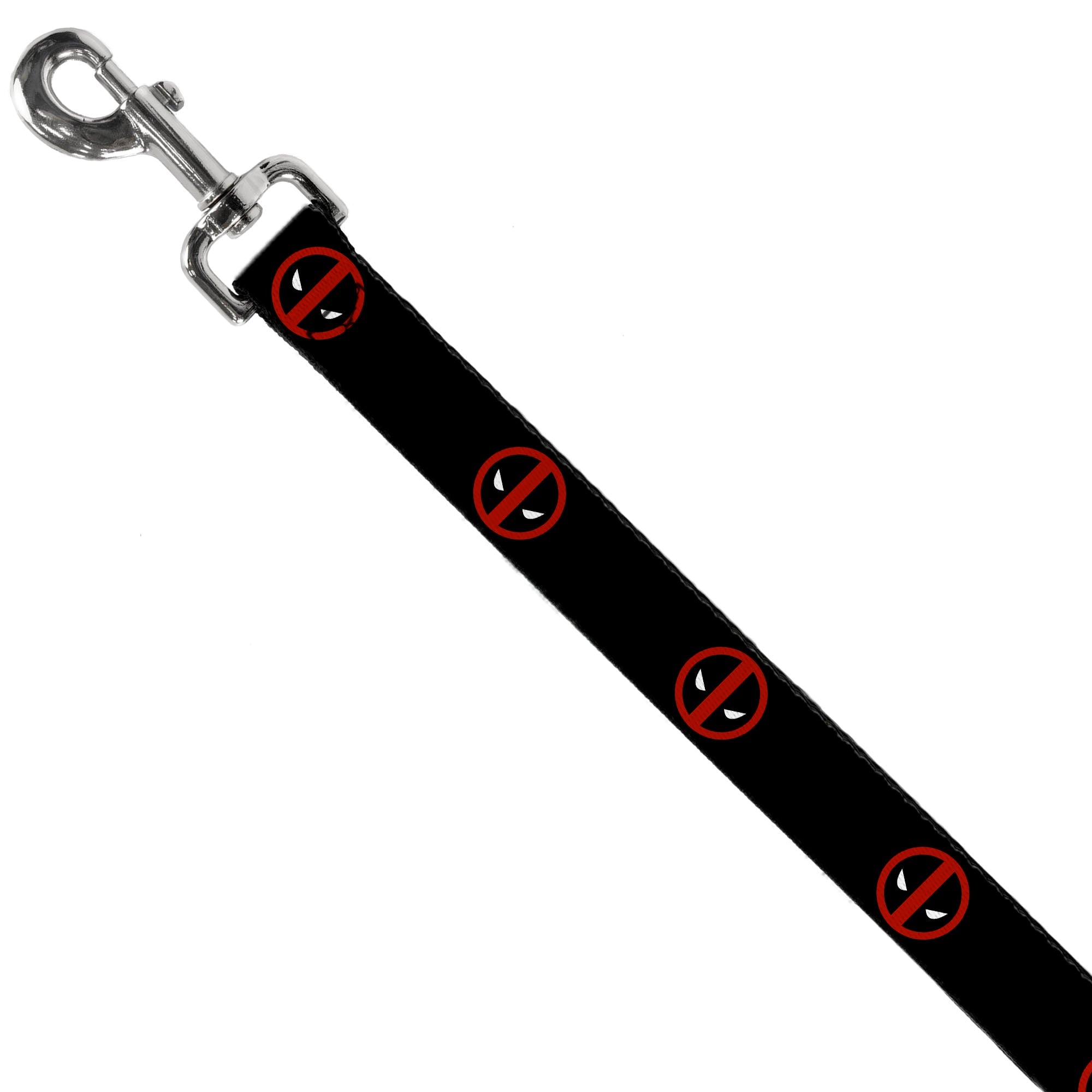 Dog Leash - Deadpool Logo Black/Red/White
