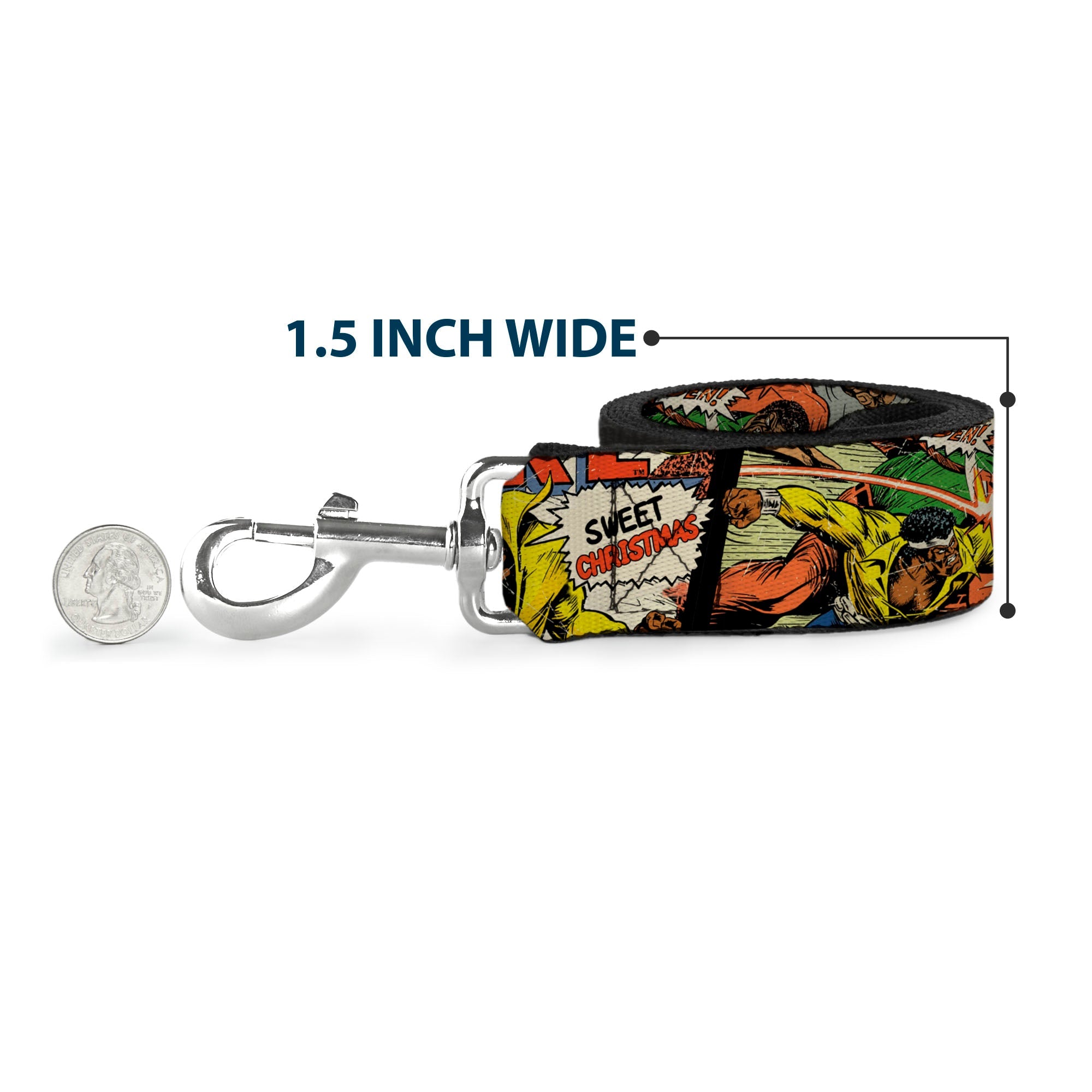 Dog Leash - 5-Classic Luke Cage Comic Scene Blocks
