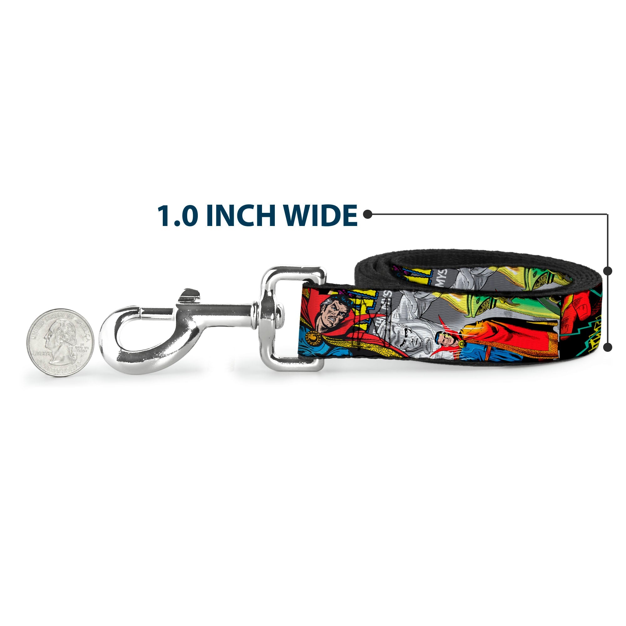 Dog Leash - Classic DOCTOR STRANGE Comic Book Title/4-Poses