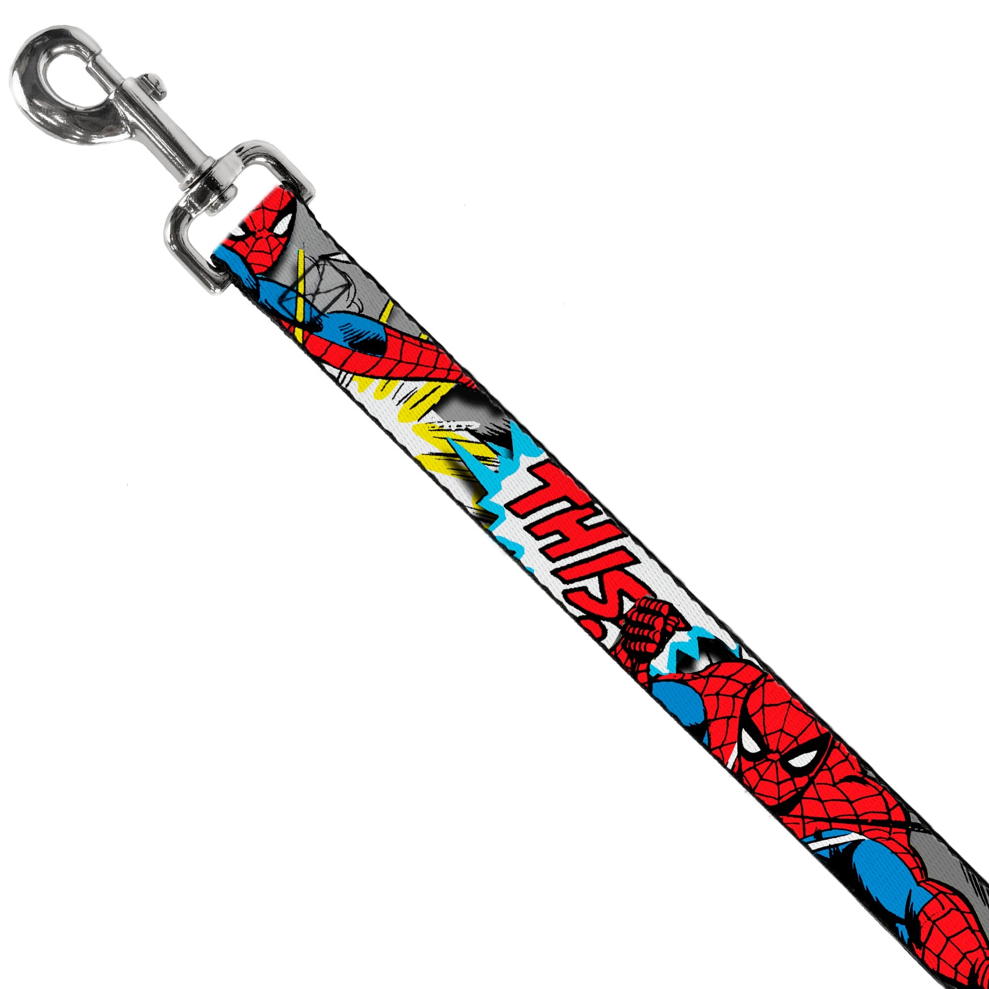 Dog Leash - Spider-Man w/Action Verbiage