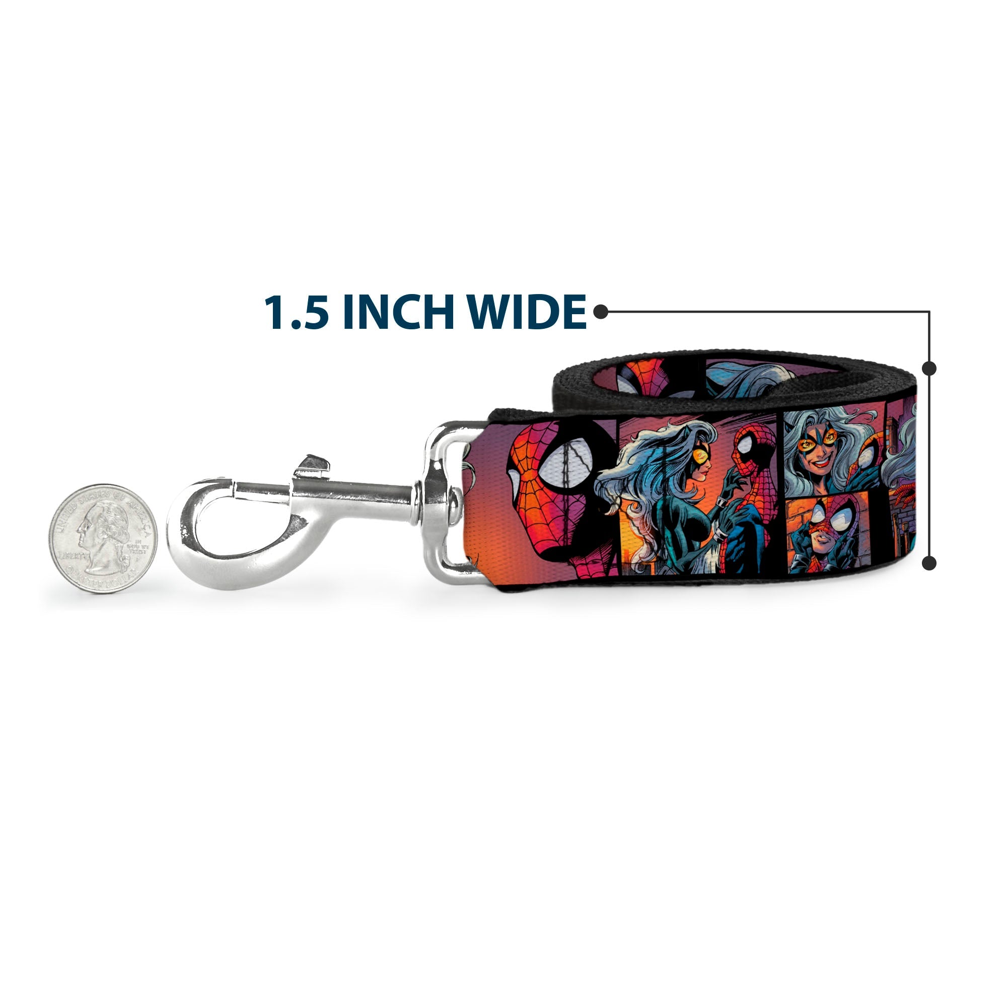 Dog Leash - Spider-Man & Black Cat Scene Blocks