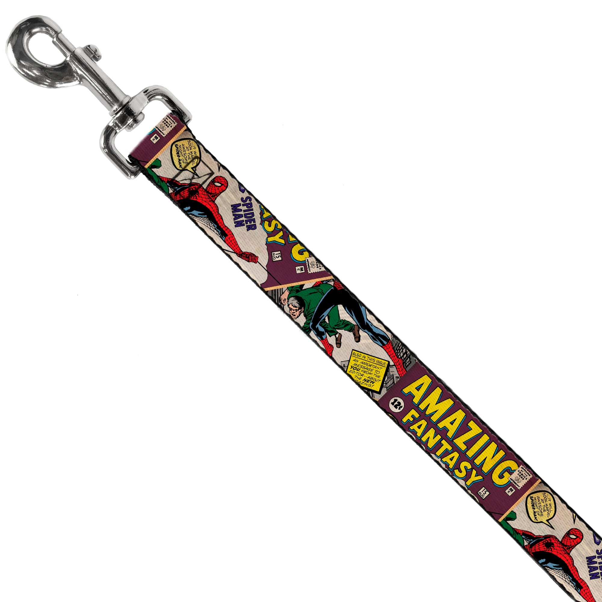 Dog Leash - Spider-Man AMAZING FANTASY Cover Pose