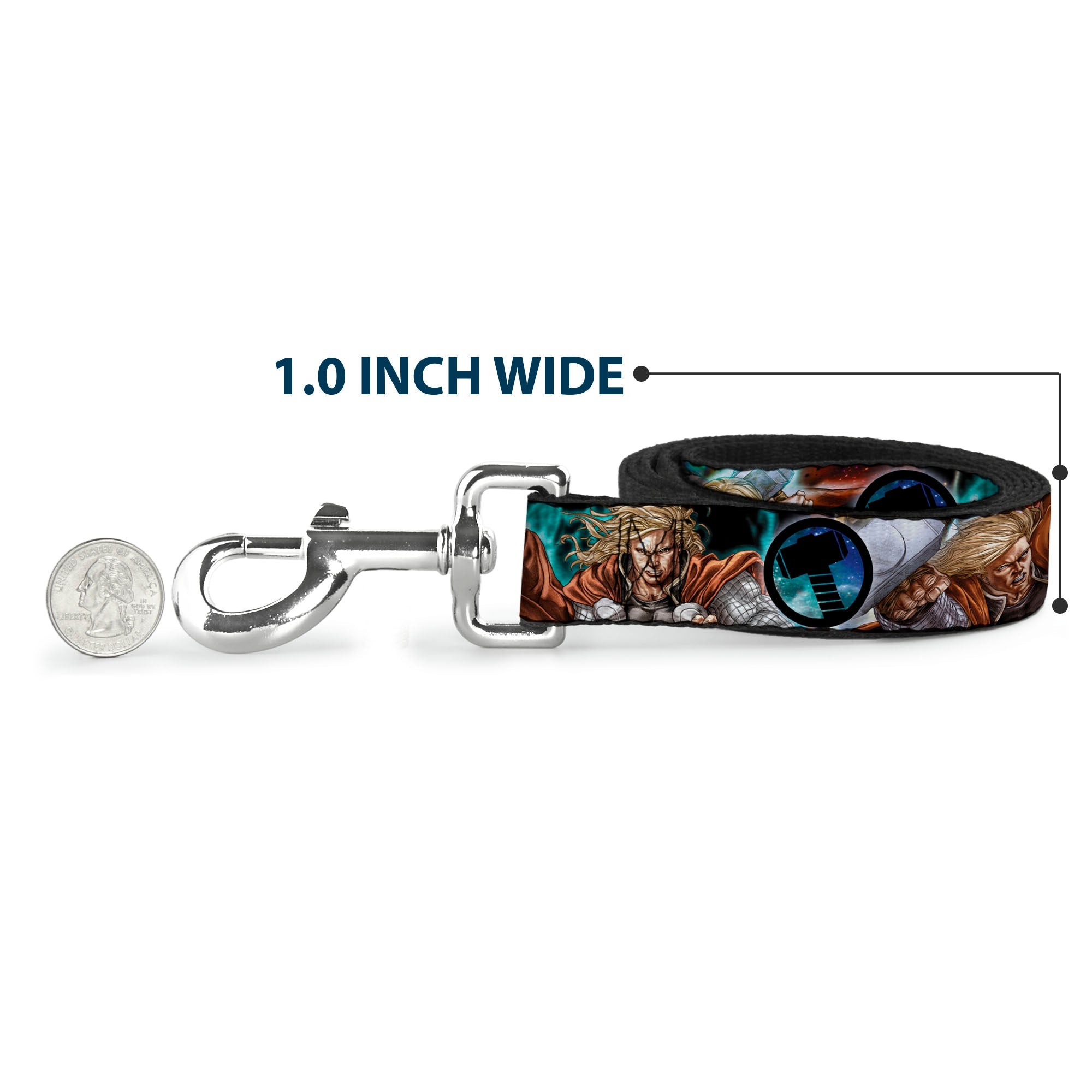 Dog Leash - Astonishing Thor #3 Poses/Hammer Logo