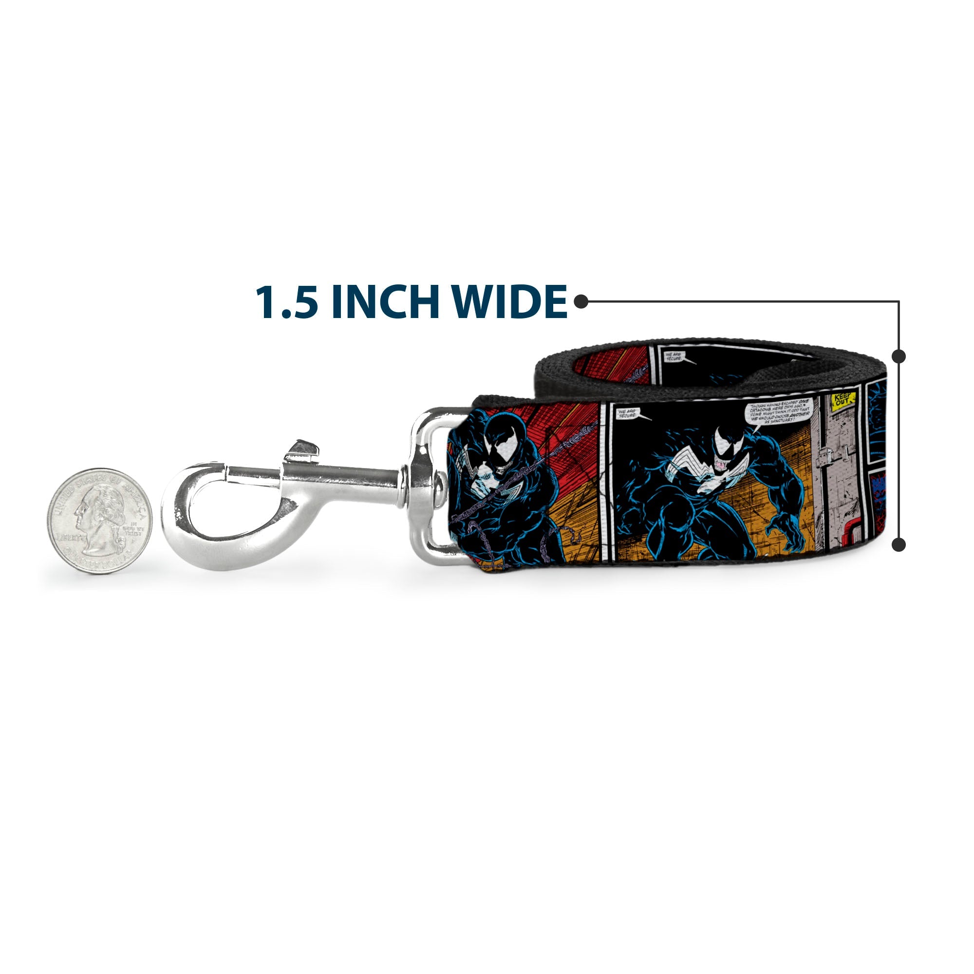 Dog Leash - Venom Comic Book Panels