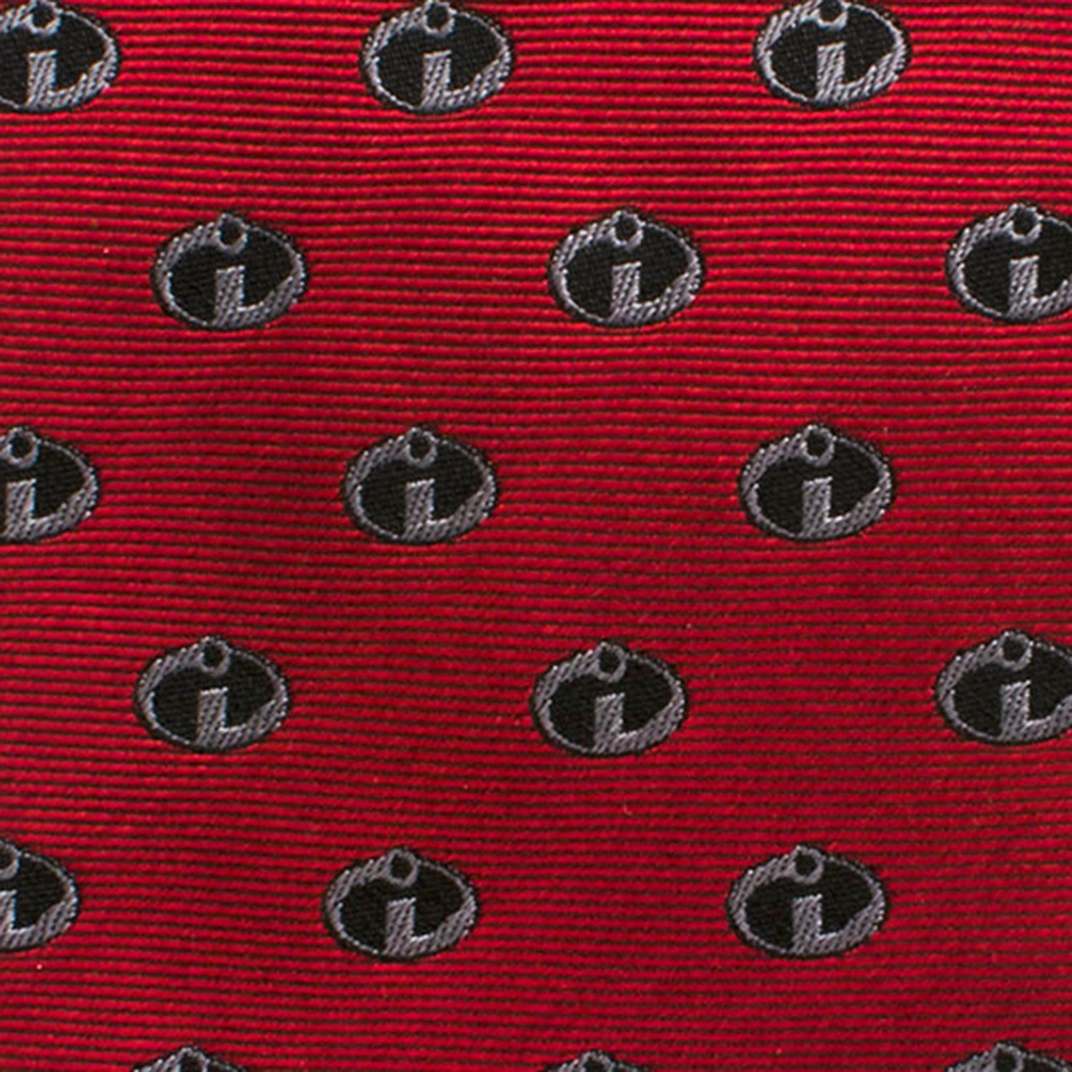 Disney Pixar The Incredibles Logo Red Men's Tie