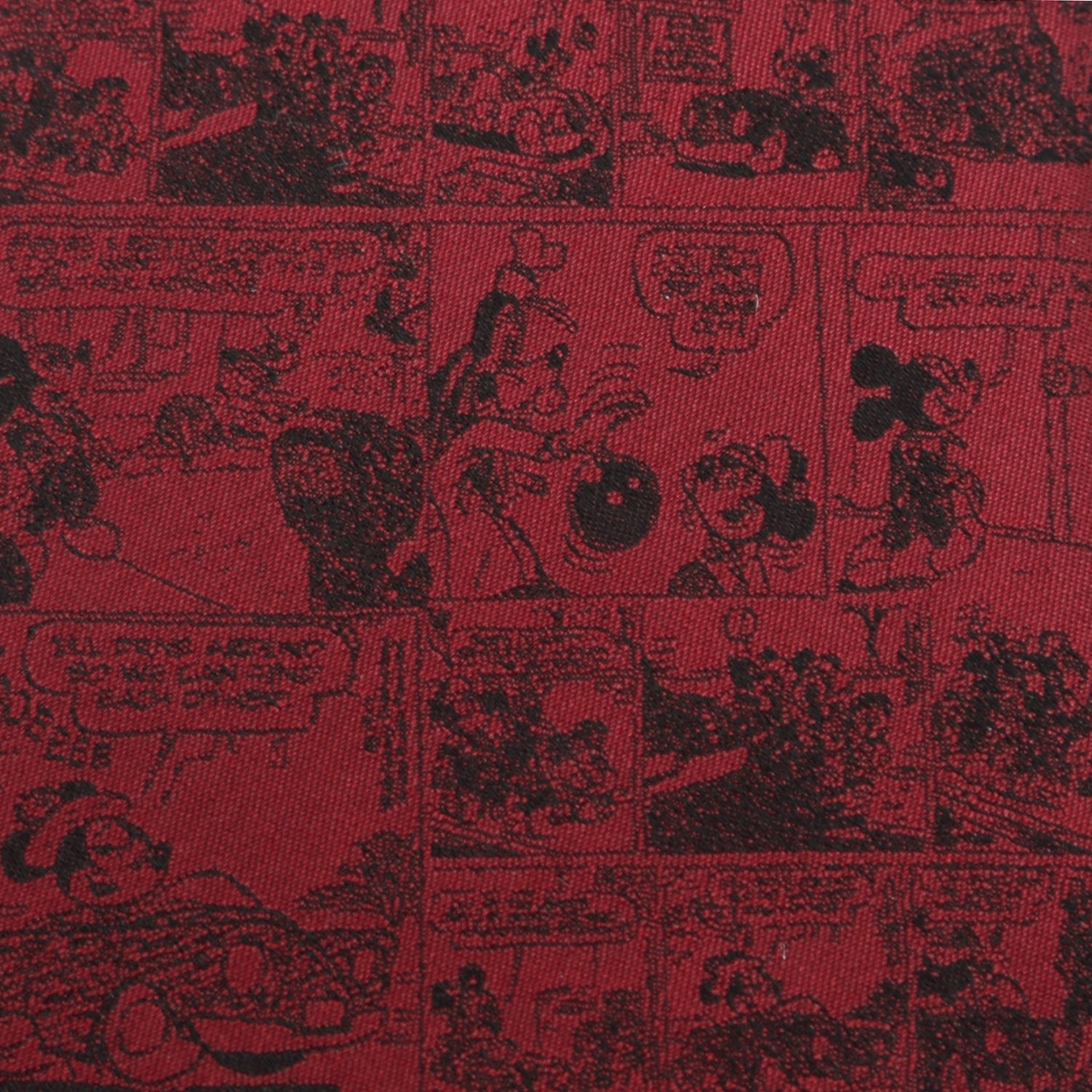 Disney Mickey Mouse Comic Red Men's Tie
