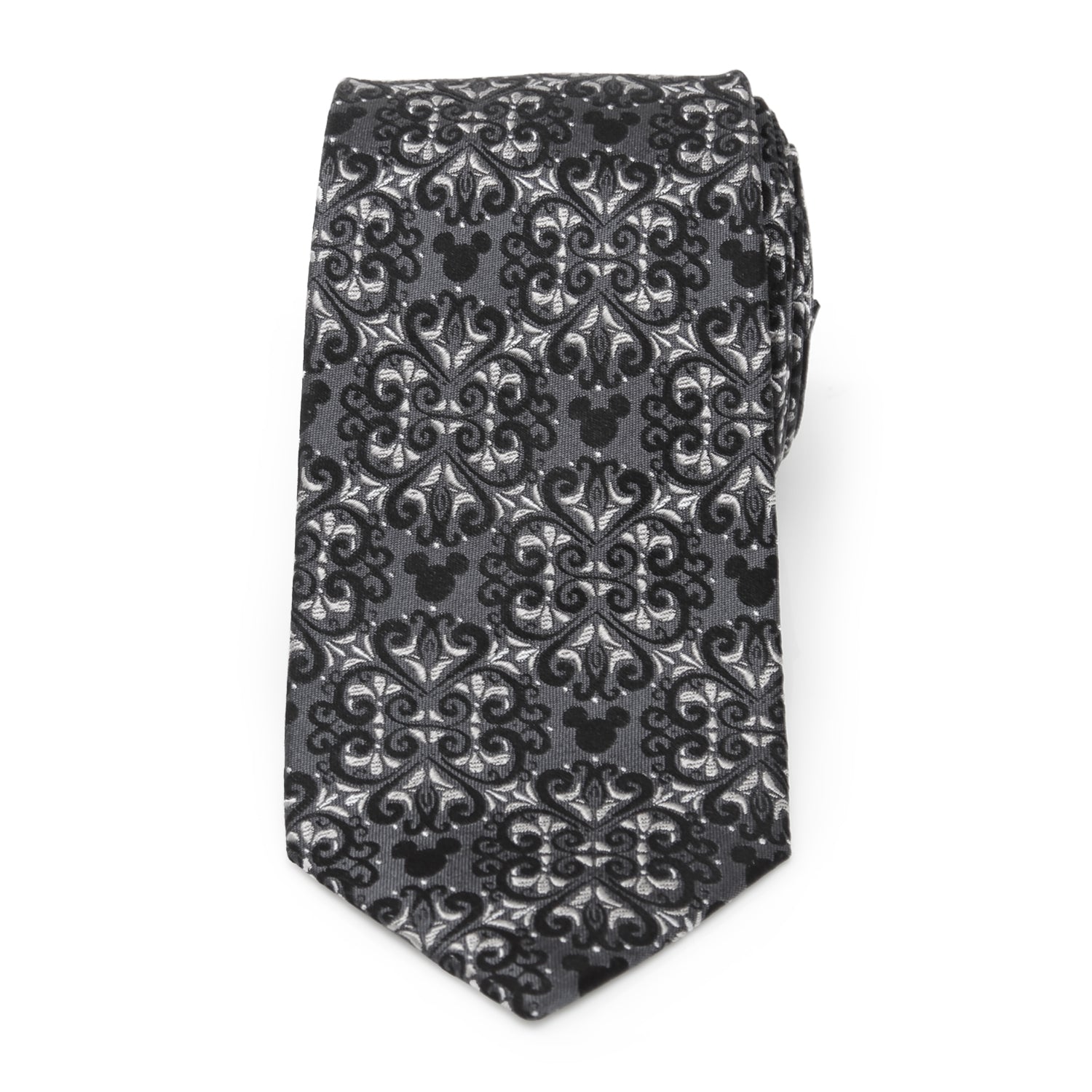 Disney Mickey Mouse Damask Tile Men's Tie