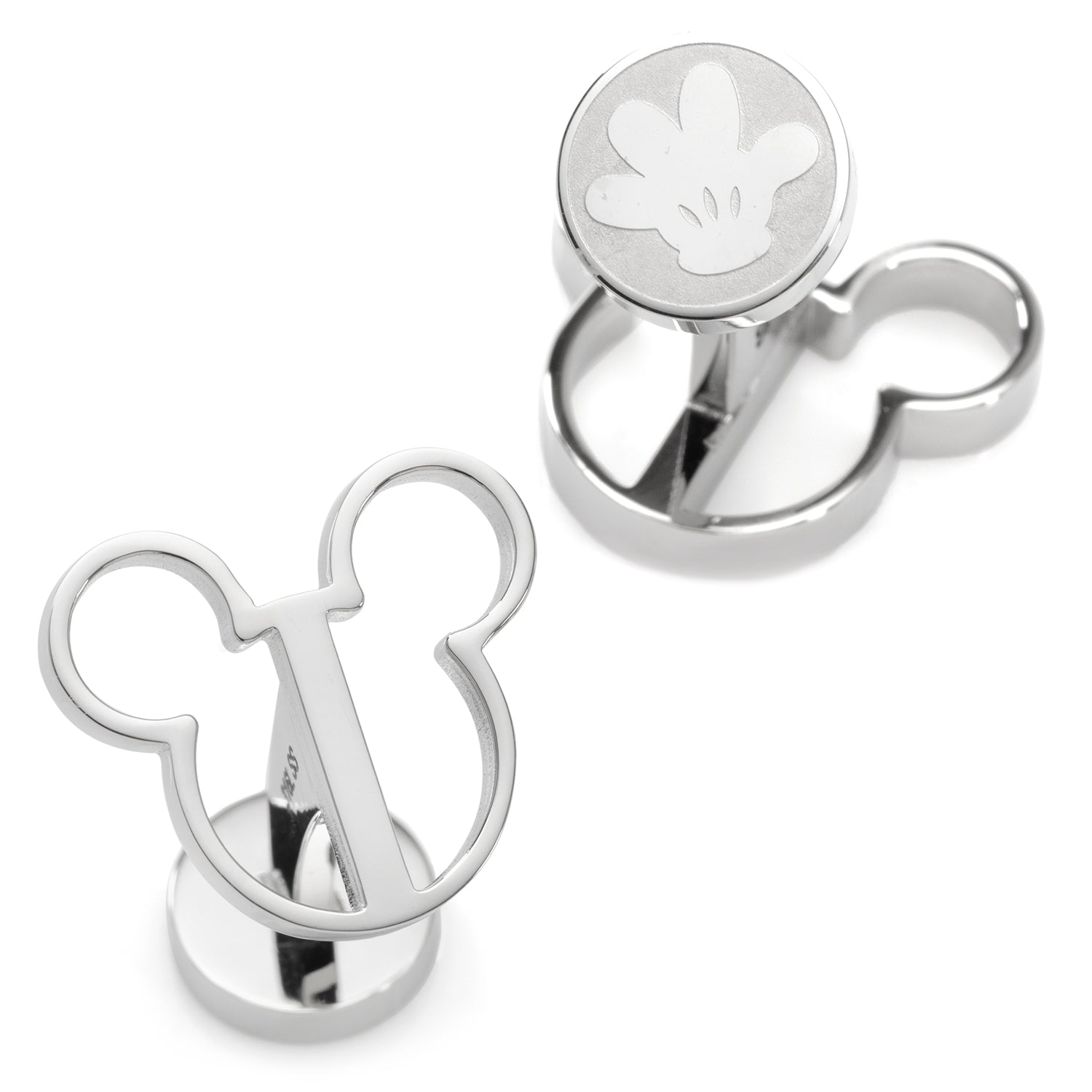 Disney Mickey Mouse Silhouette Cutout Cufflinks