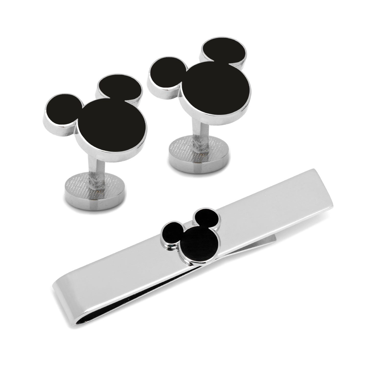 Disney Mickey Mouse Silhouette Cufflinks and Tie Bar Gift Set