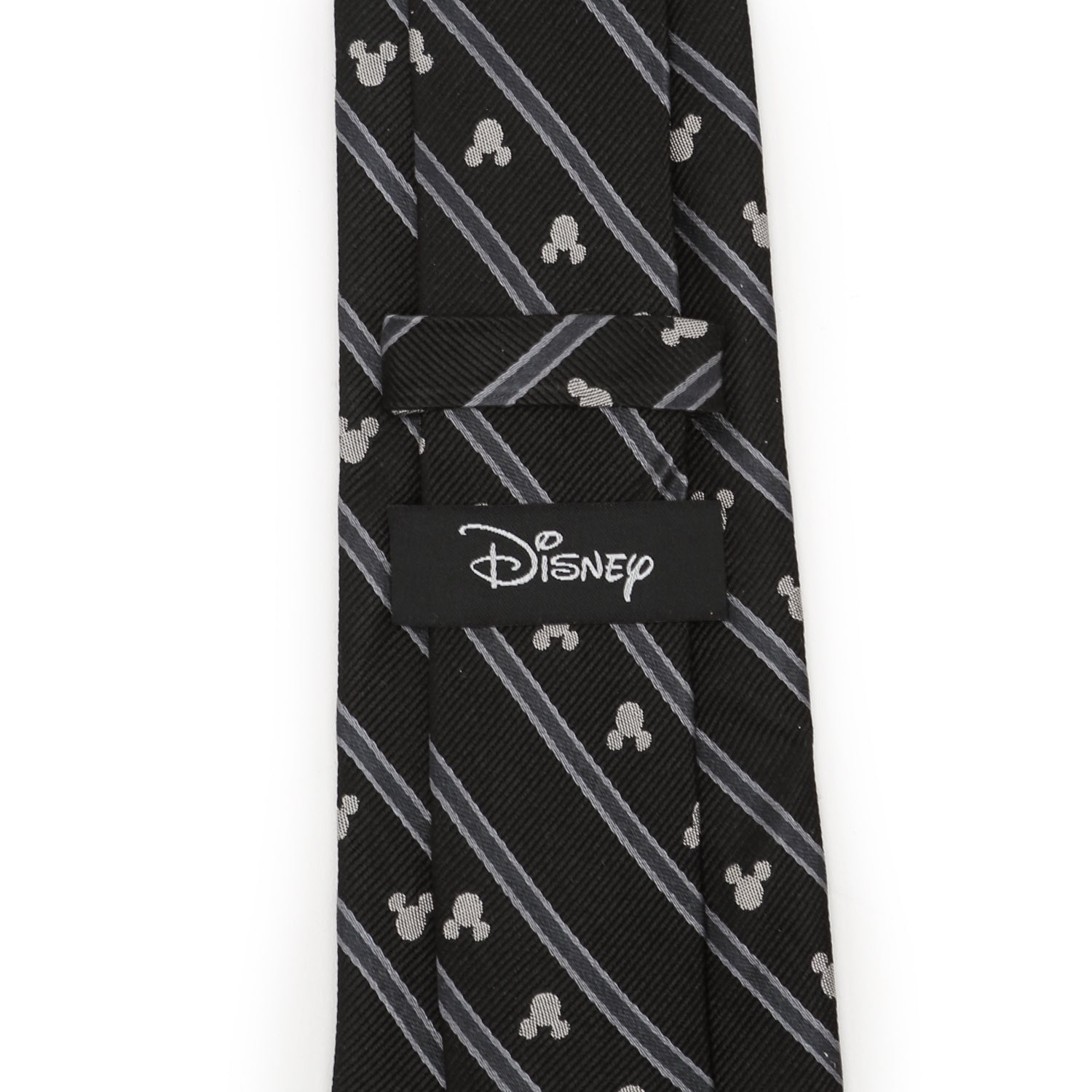 Disney Mickey Mouse Stripe Black Men's Tie