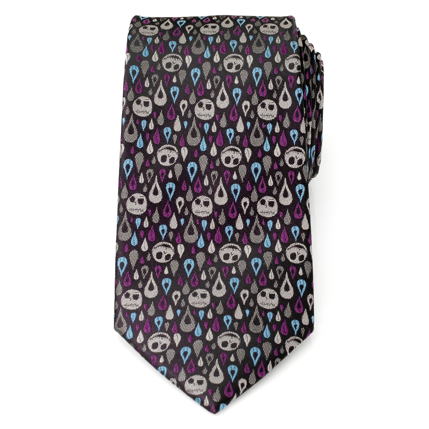 Disney The Nightmare Before Christmas Jack Skellington Patterned Men's Tie