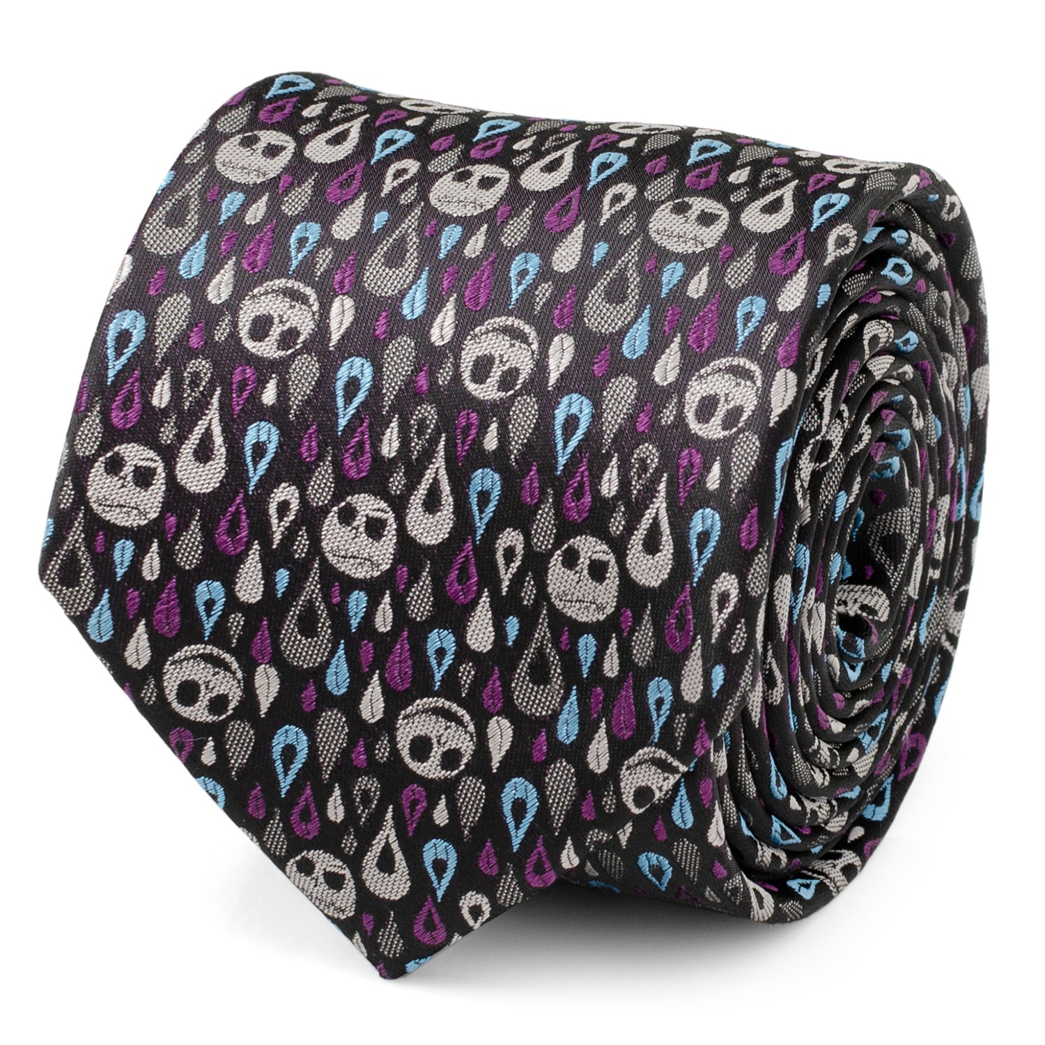 Disney The Nightmare Before Christmas Jack Skellington Patterned Men's Tie