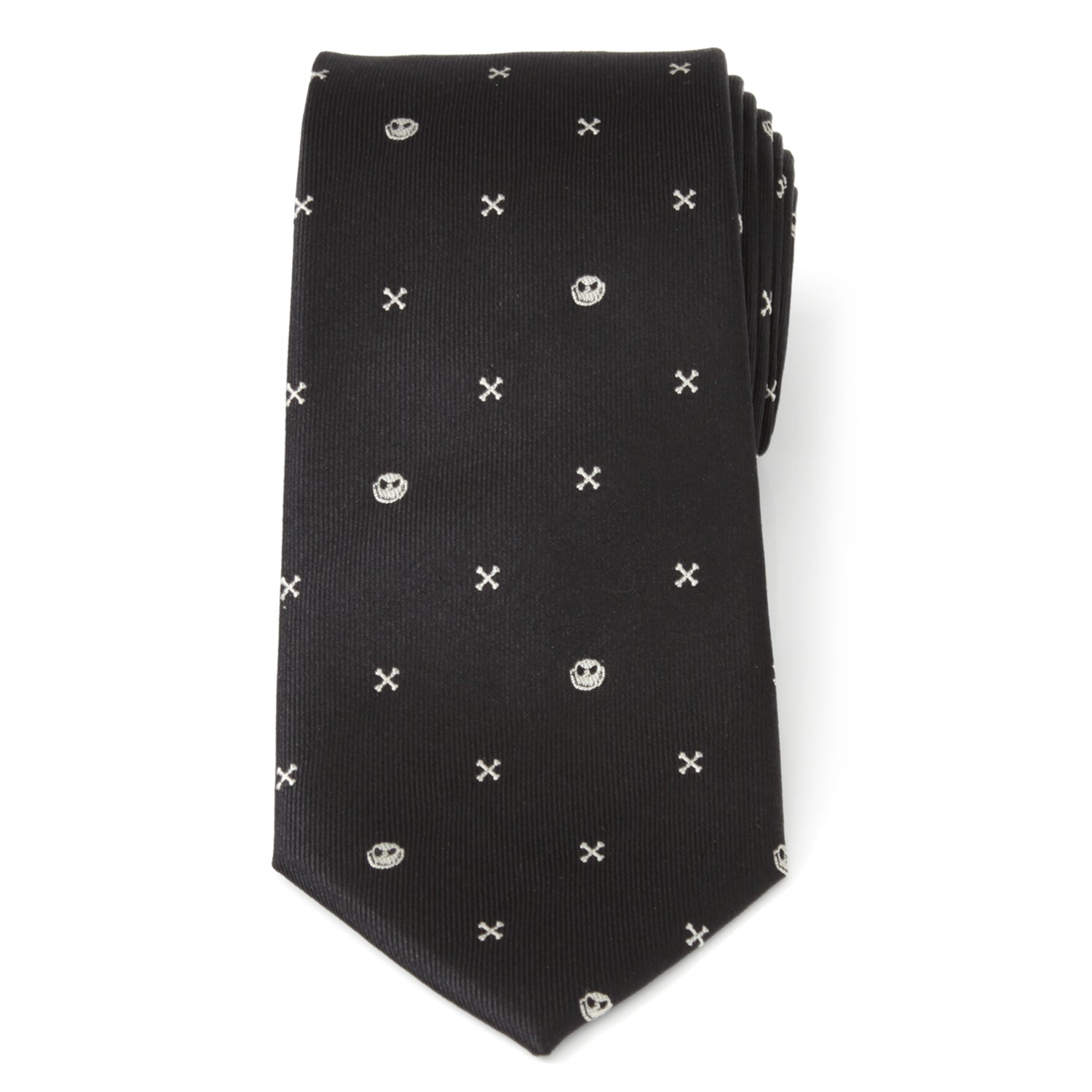 Disney The Nightmare Before Christmas Jack Skellington Black Men's Tie