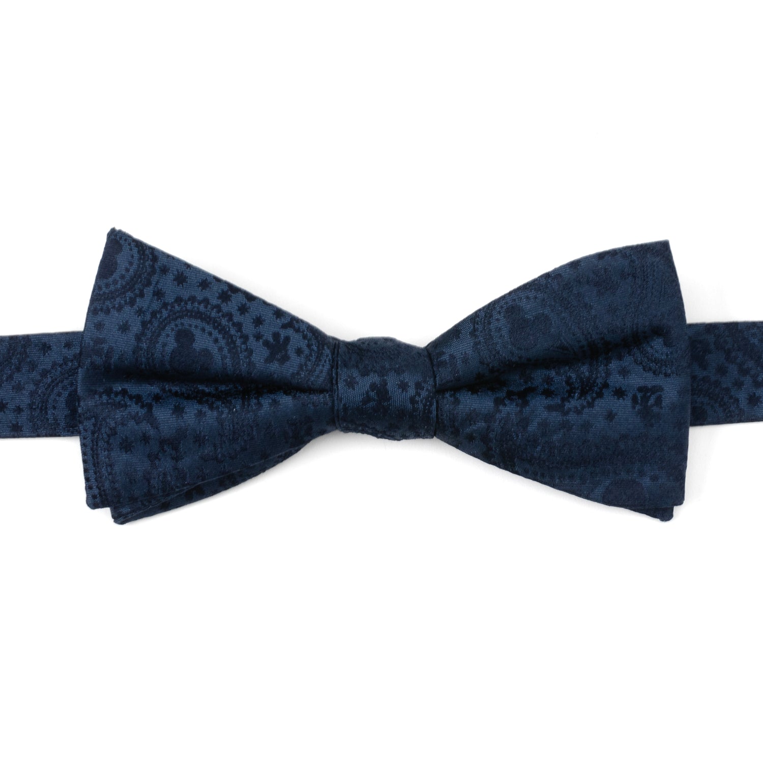 Disney Mickey Mouse Navy Paisley Bow Tie