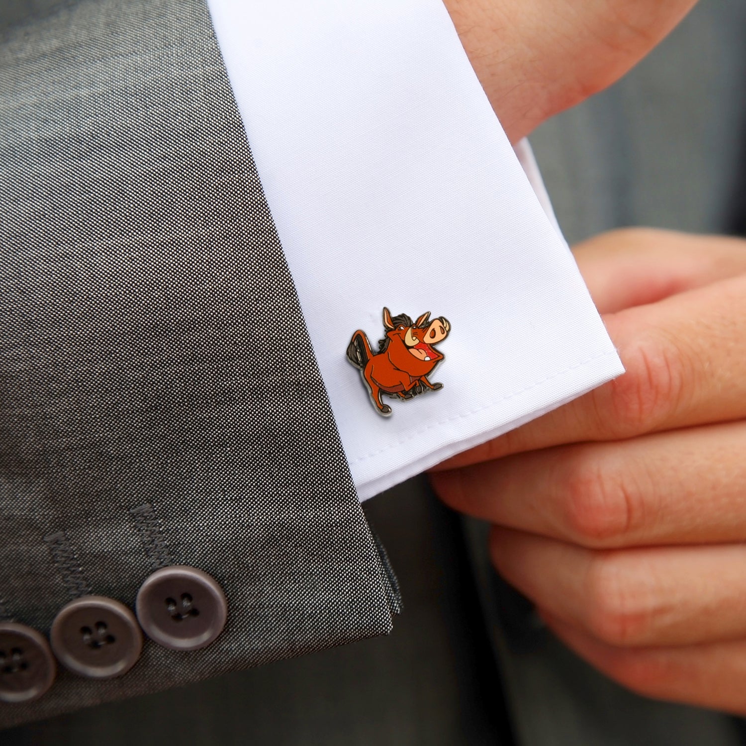 Disney The Lion King Timon & Pumbaa Cufflinks