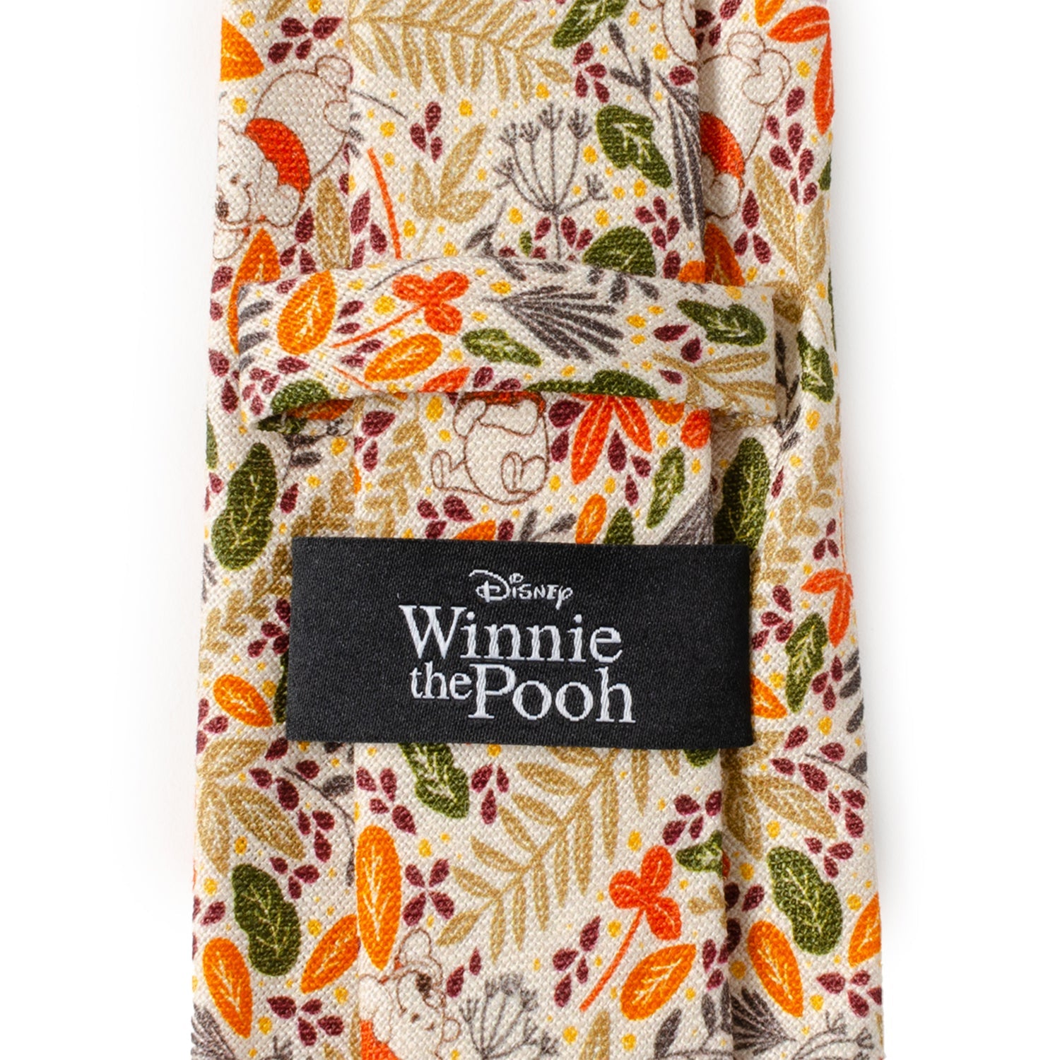 Disney Winnie the Pooh Tan Patterned Men's Tie