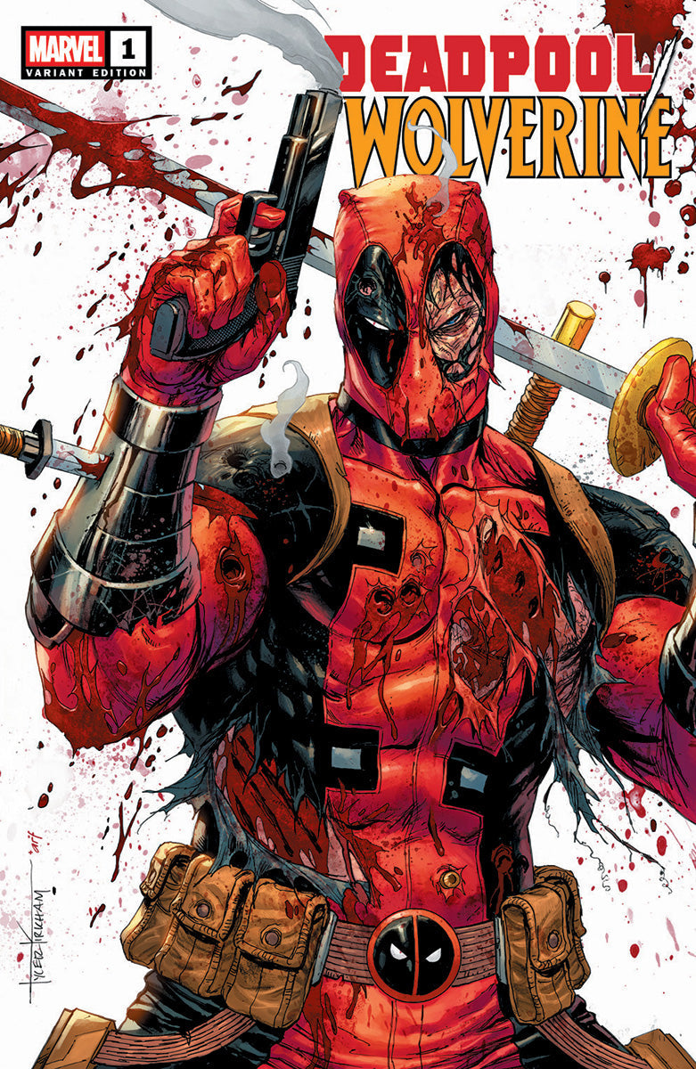 [SIGNED W/ COA] Deadpool / Wolverine #1 Unknown Comics Tyler Kirkham Exclusive Var [IN STOCK]