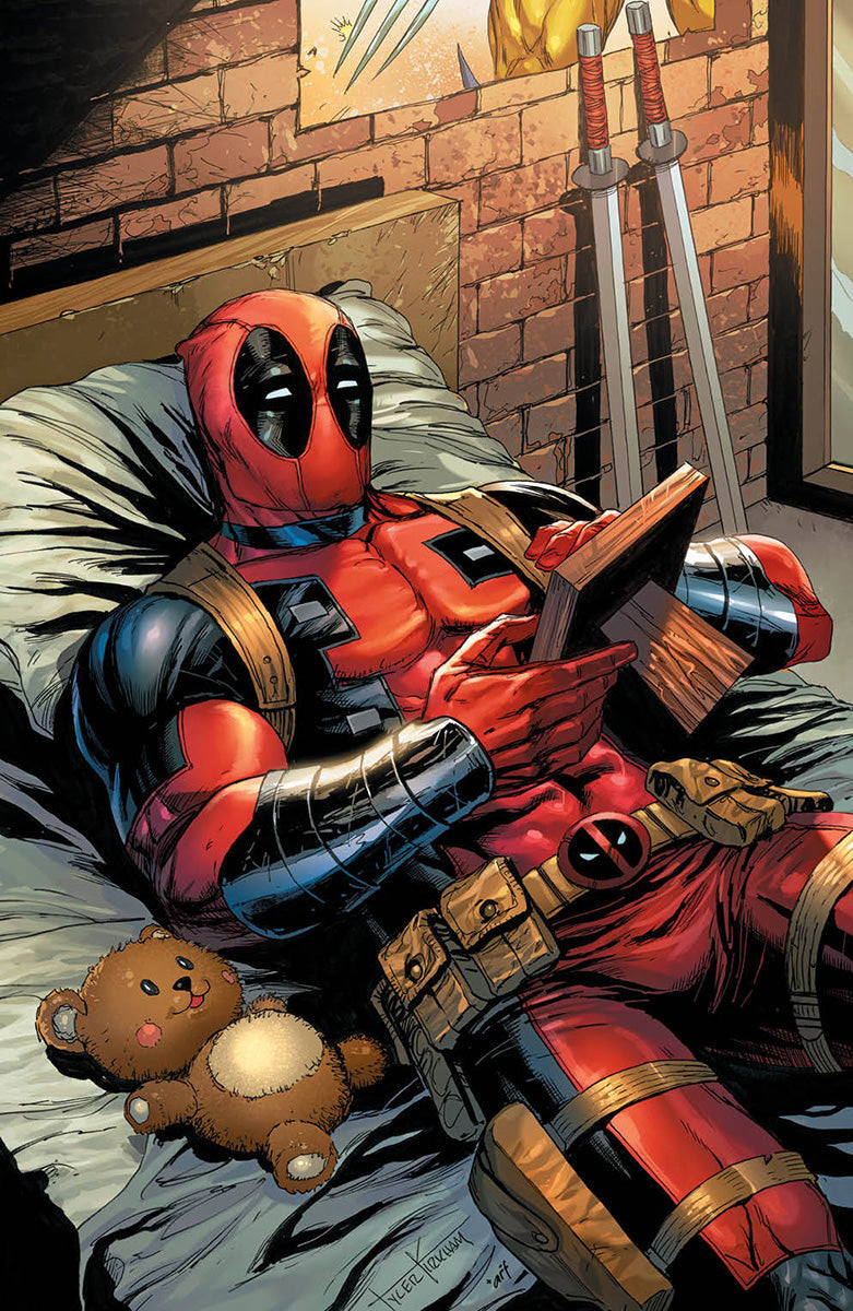 DEADPOOL & WOLVERINE WWIII #1 SIGNED Kirkham Unknown EXCL Virgin w/COA