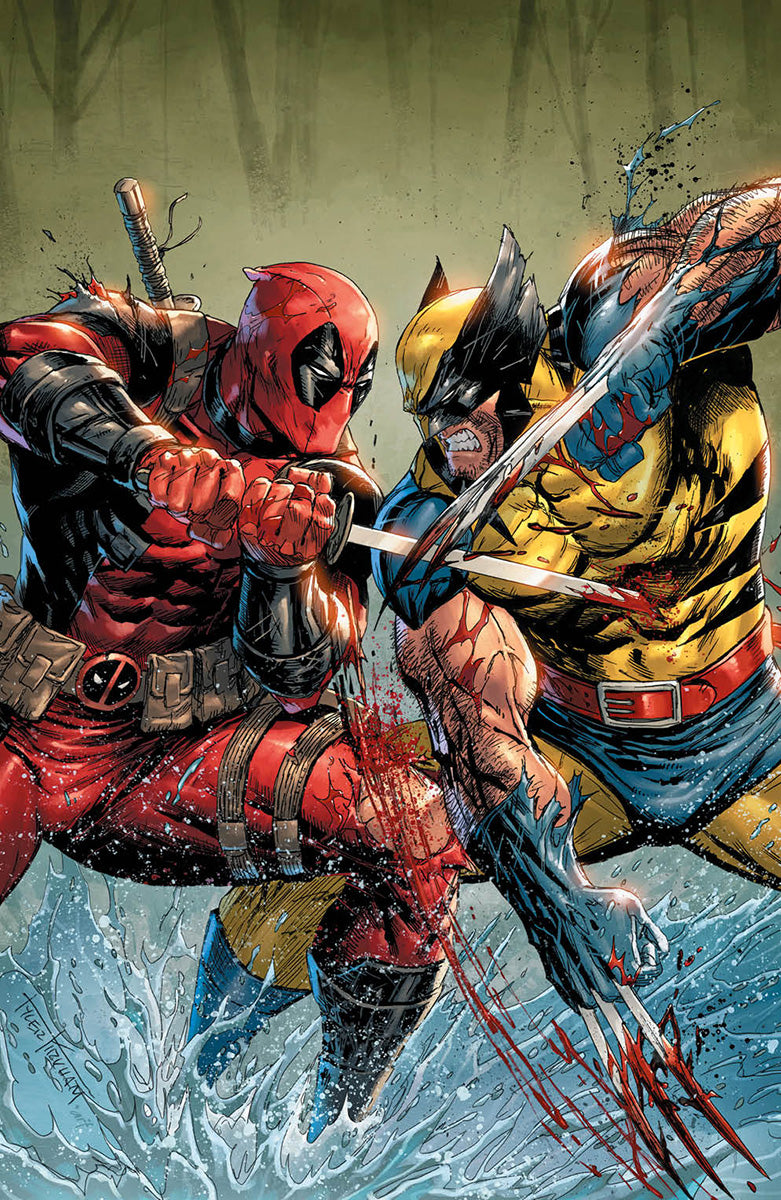 [2 PACK] DEADPOOL & WOLVERINE: WWIII #2 UNKNOWN COMICS TYLER KIRKHAM EXCLUSIVE  VAR (06/12/2024)