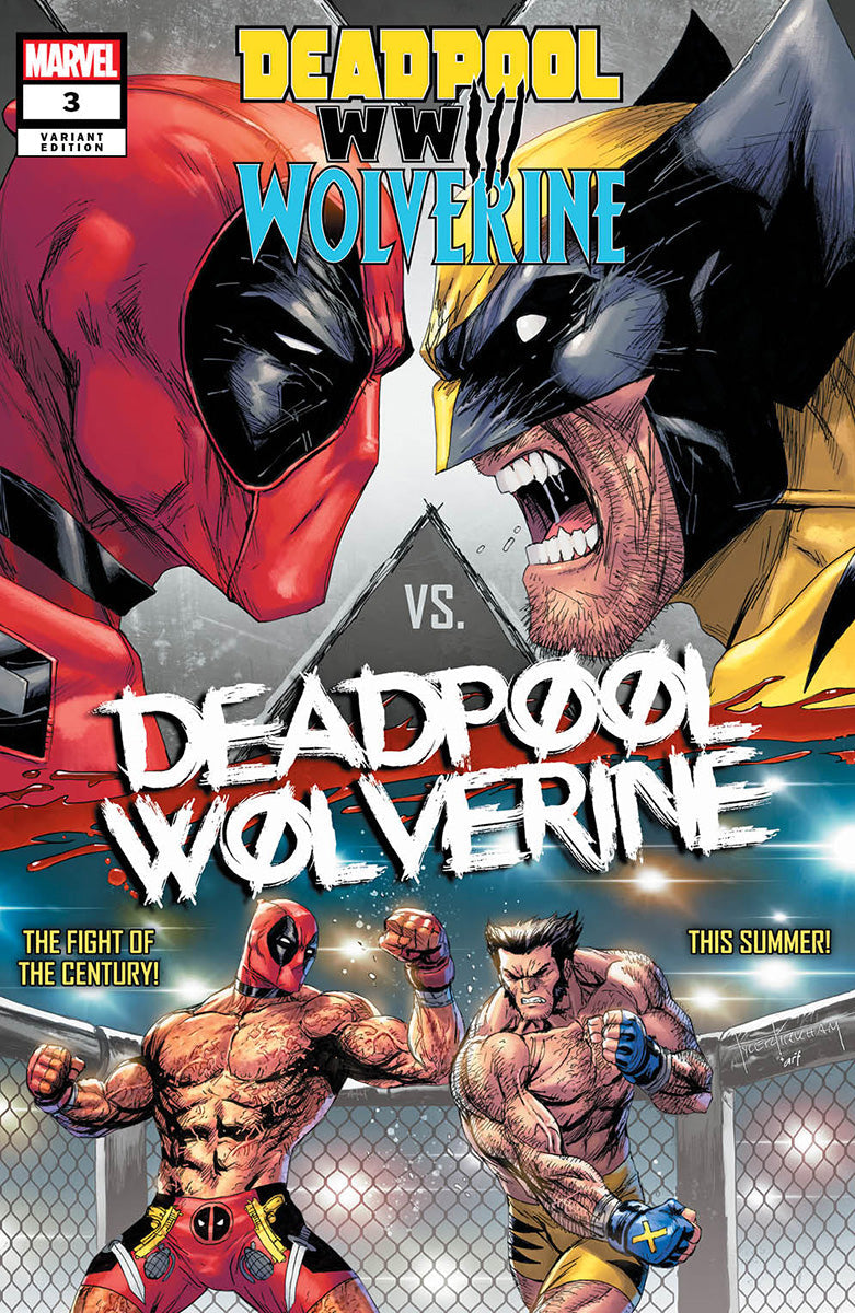 [SIGNED W/ COA] DEADPOOL & WOLVERINE: WWIII #3 UNKNOWN COMICS TYLER KIRKHAM VAR [IN STOCK]