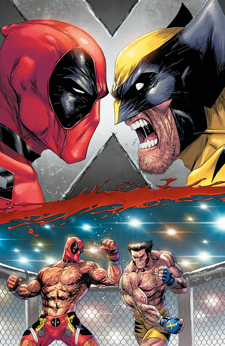 [3 PACK] DEADPOOL & WOLVERINE: WWIII #1 & DEADPOOL & WOLVERINE: WWIII #2 & DEADPOOL & WOLVERINE: WWIII #3 UNKNOWN COMICS TYLER KIRKHAM EXCLUSIVE VIRGIN VAR (07/24/2024)