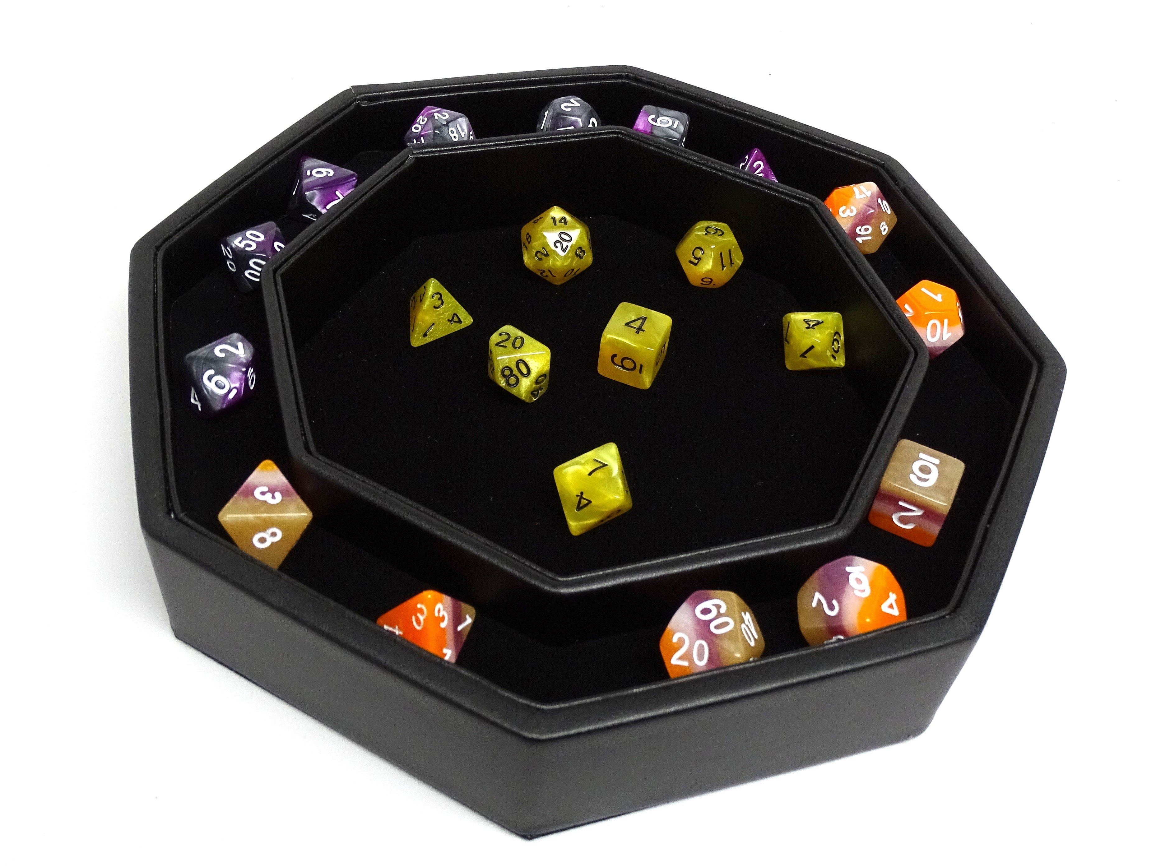 (Pre-Order) Green Cthulhu Dice Tray With Dice Staging Area and Lid