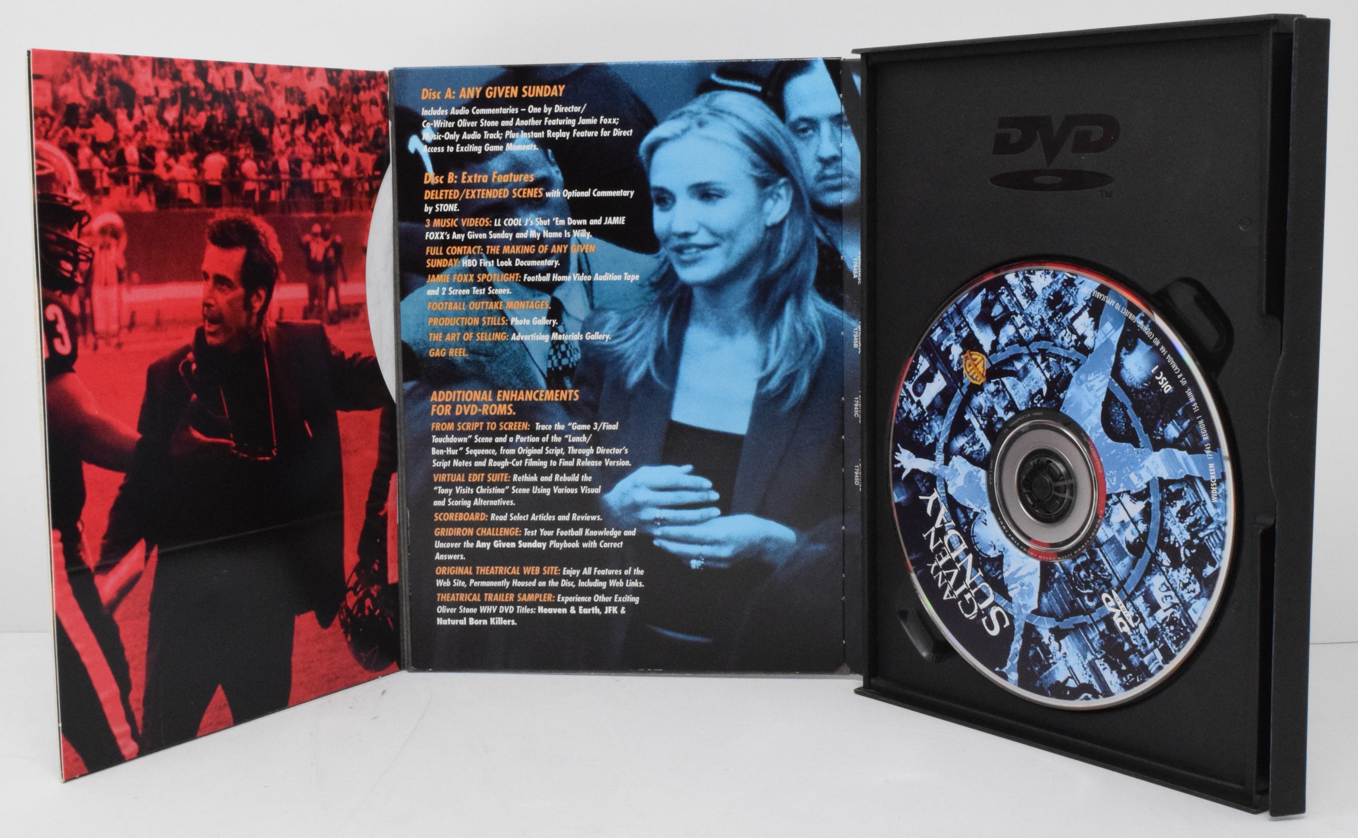 Oliver Stone Collection Any Given Sunday DVD