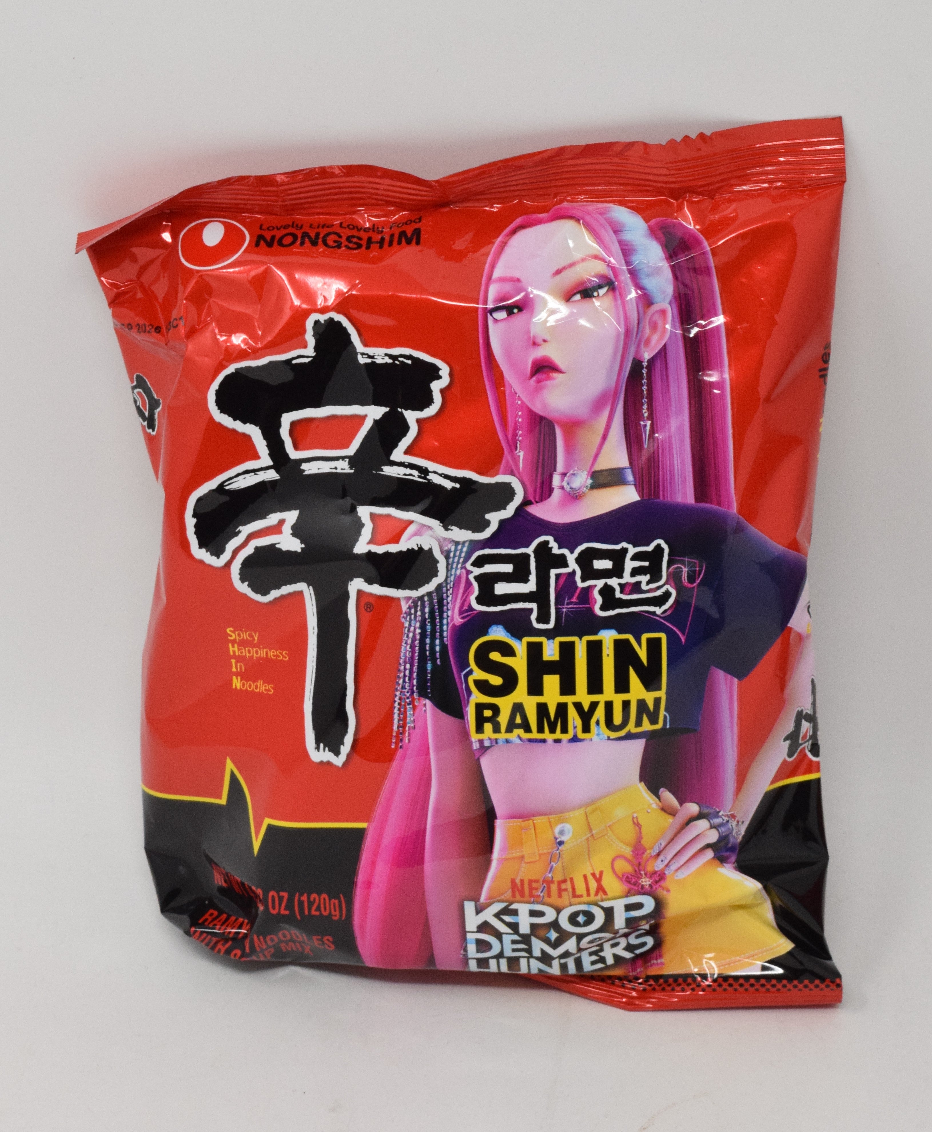 Kpop Demon Hunters Netflix Shin Ramyun Ramen Rumi Mira Zoey 3 Pack
