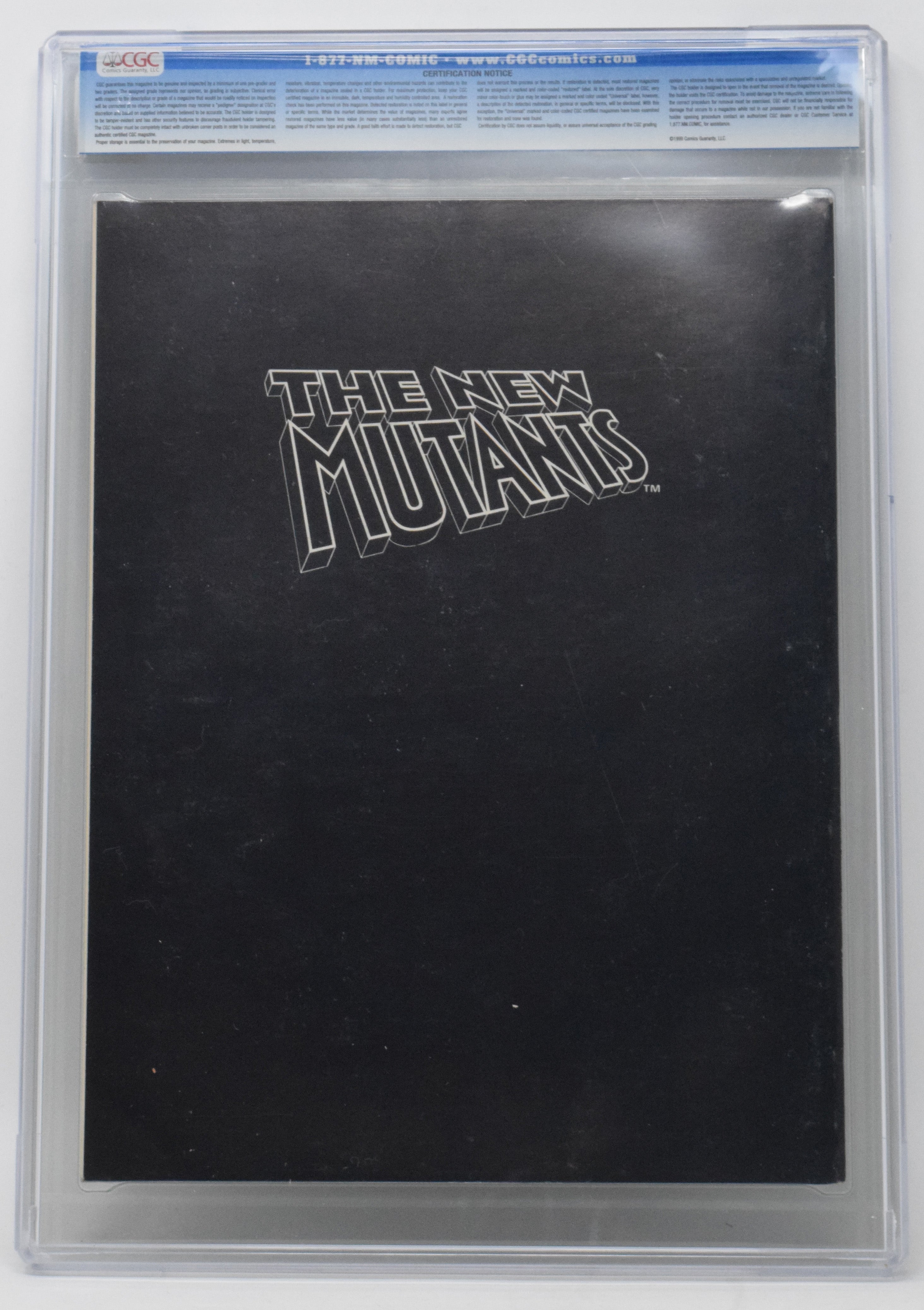 Marvel Graphic Novel 4 1982 CGC 8.0 1st New Mutants X-Men