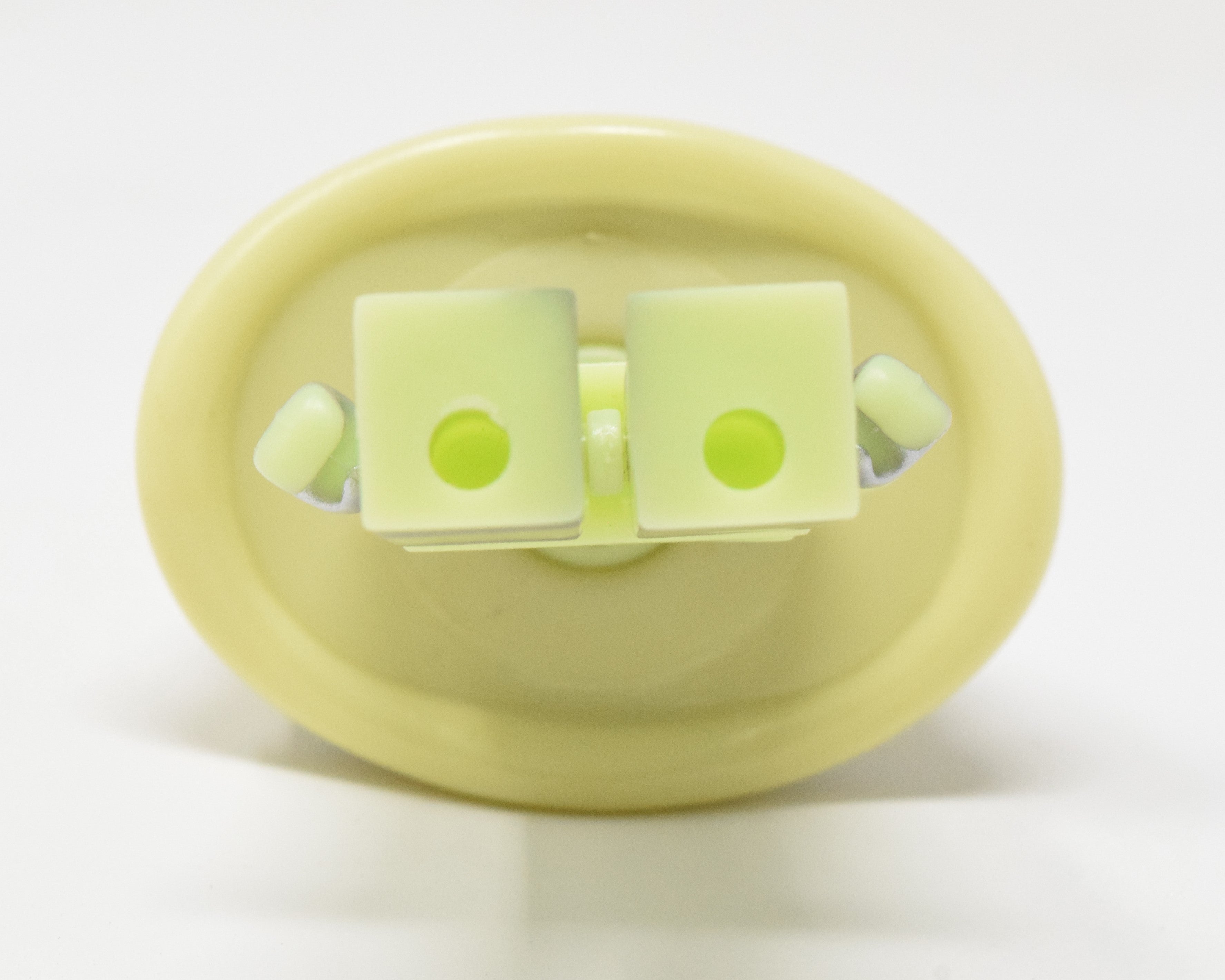 Kidrobot Sketbots Green Silver Vinyl Figure