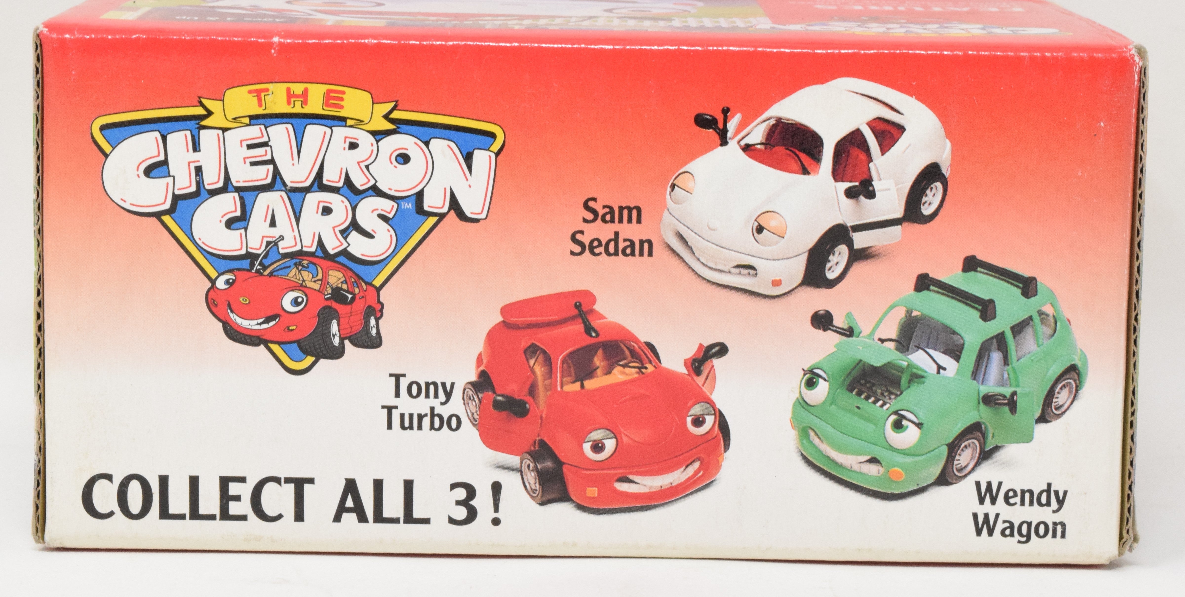 Chevron Cars Sam Sedan Gasoline Promo 1996