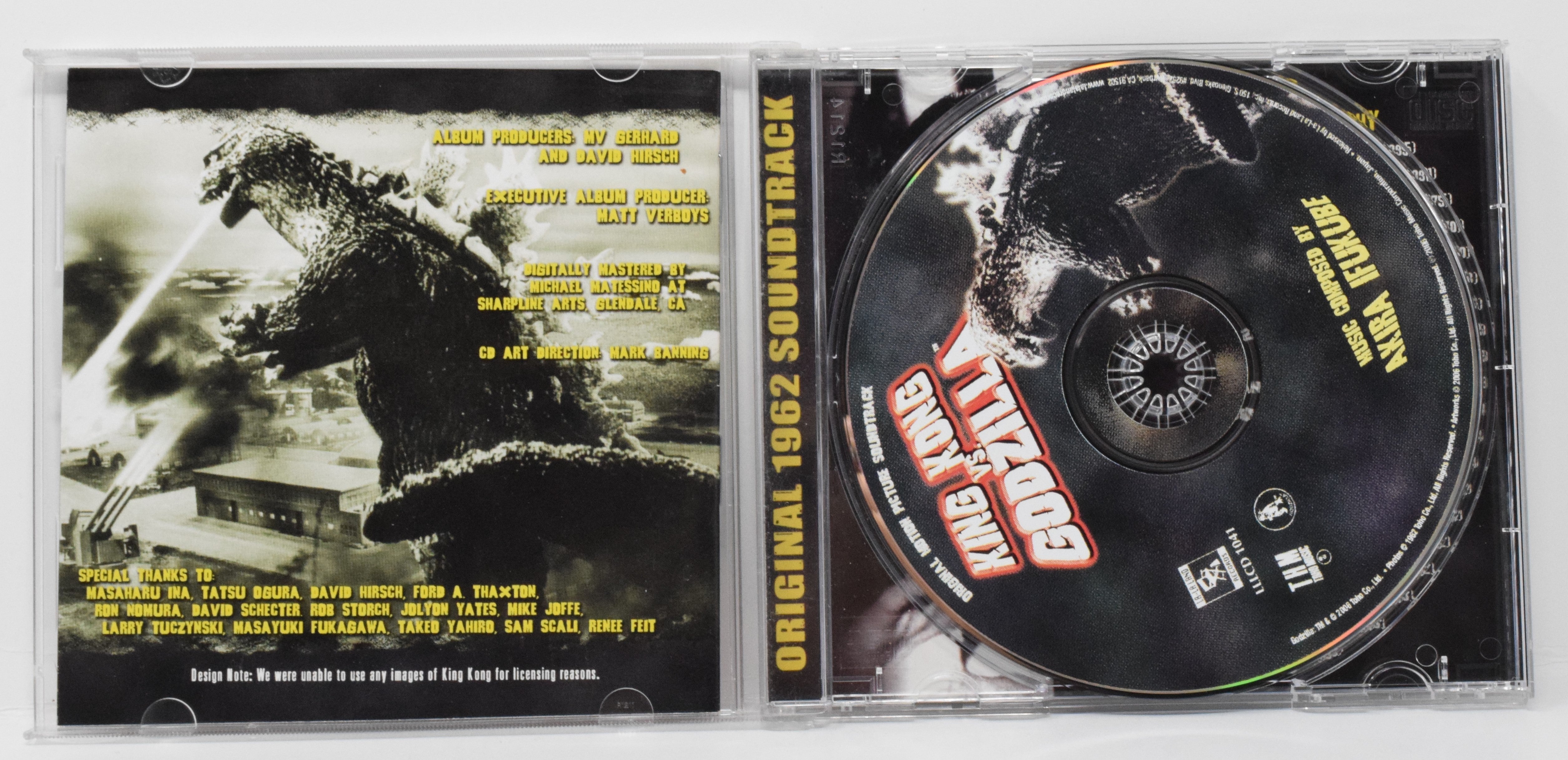 King Kong Vs Godzilla Soundtrack CD Akira Ifukube 1962