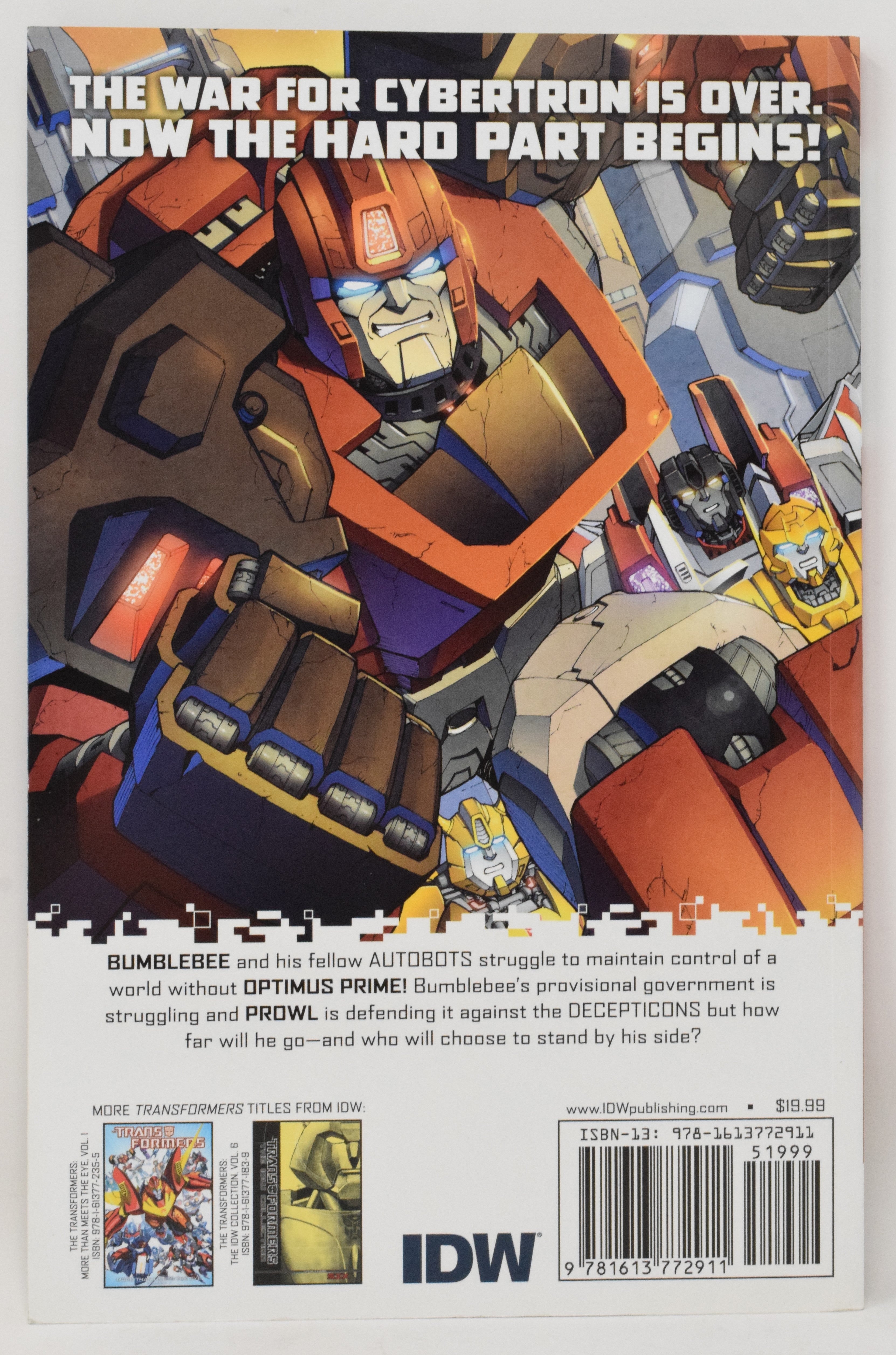 Transformers Robots In Disguise 1 TPB TP IDW 2012 NM Signed 4x