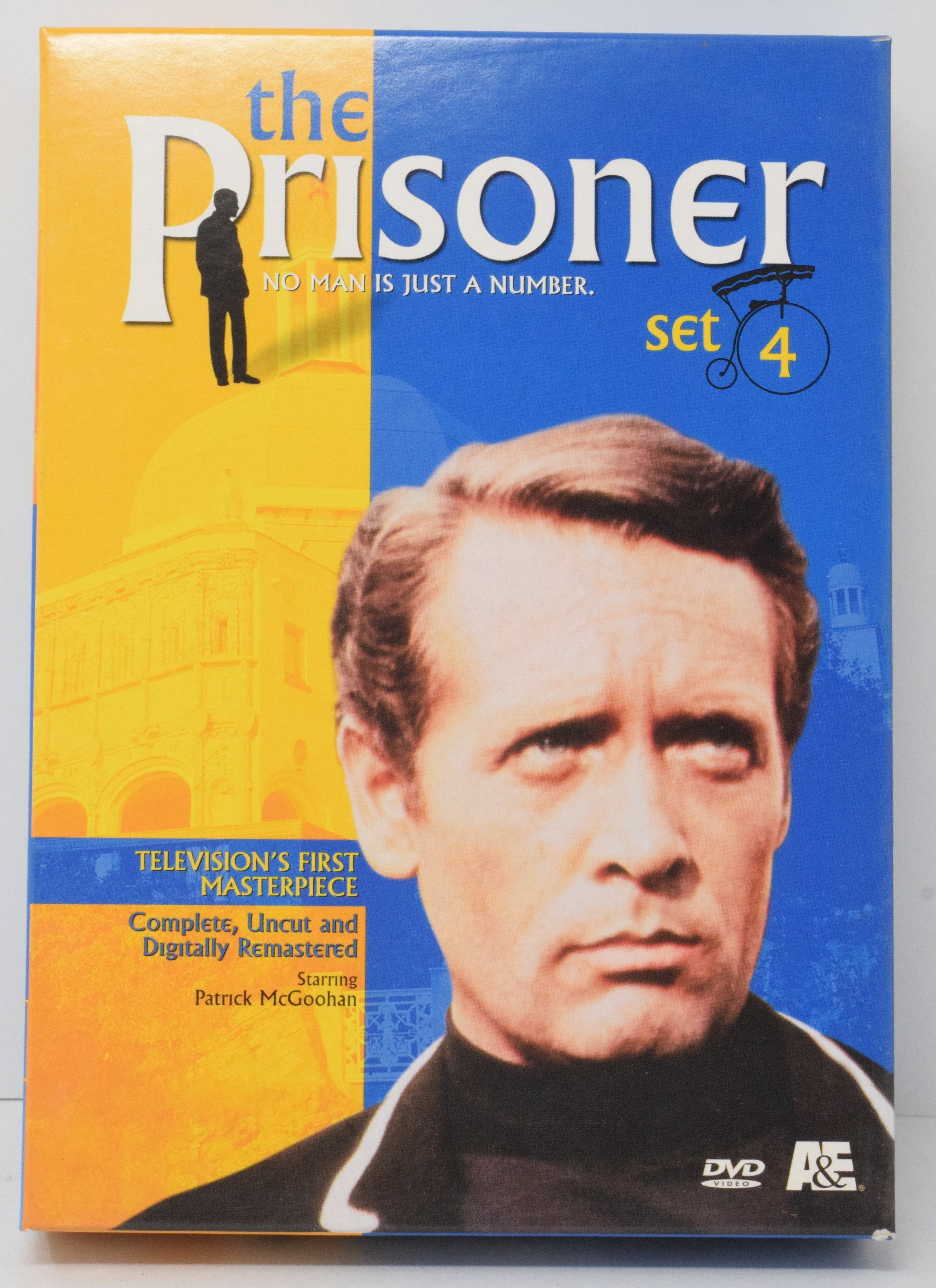 The Prisoner No Man is Just a Number Set 4 DVD