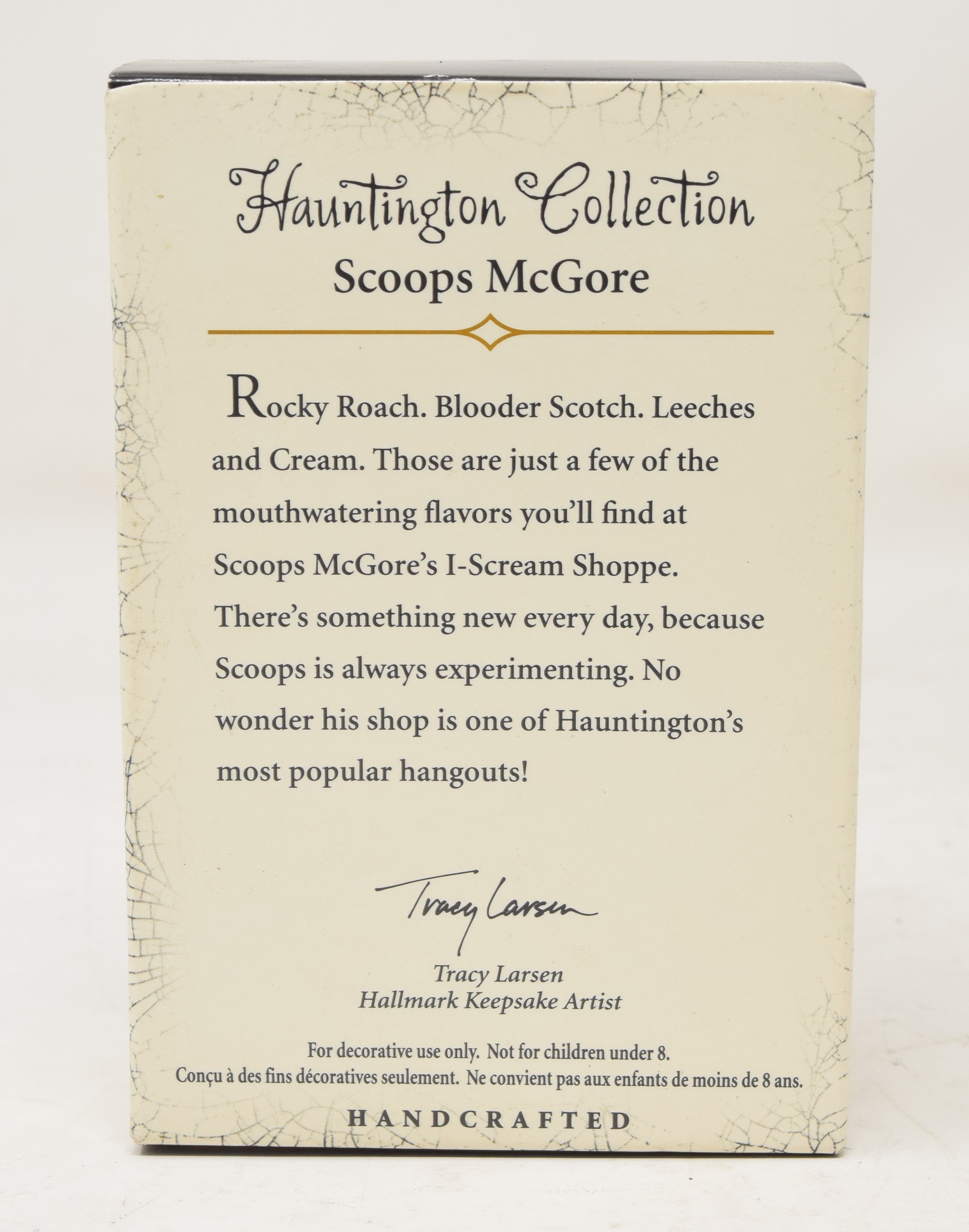 Hallmark Ornament Huntington Collection Scoops McGore Halloween Christmas 2005 NIB