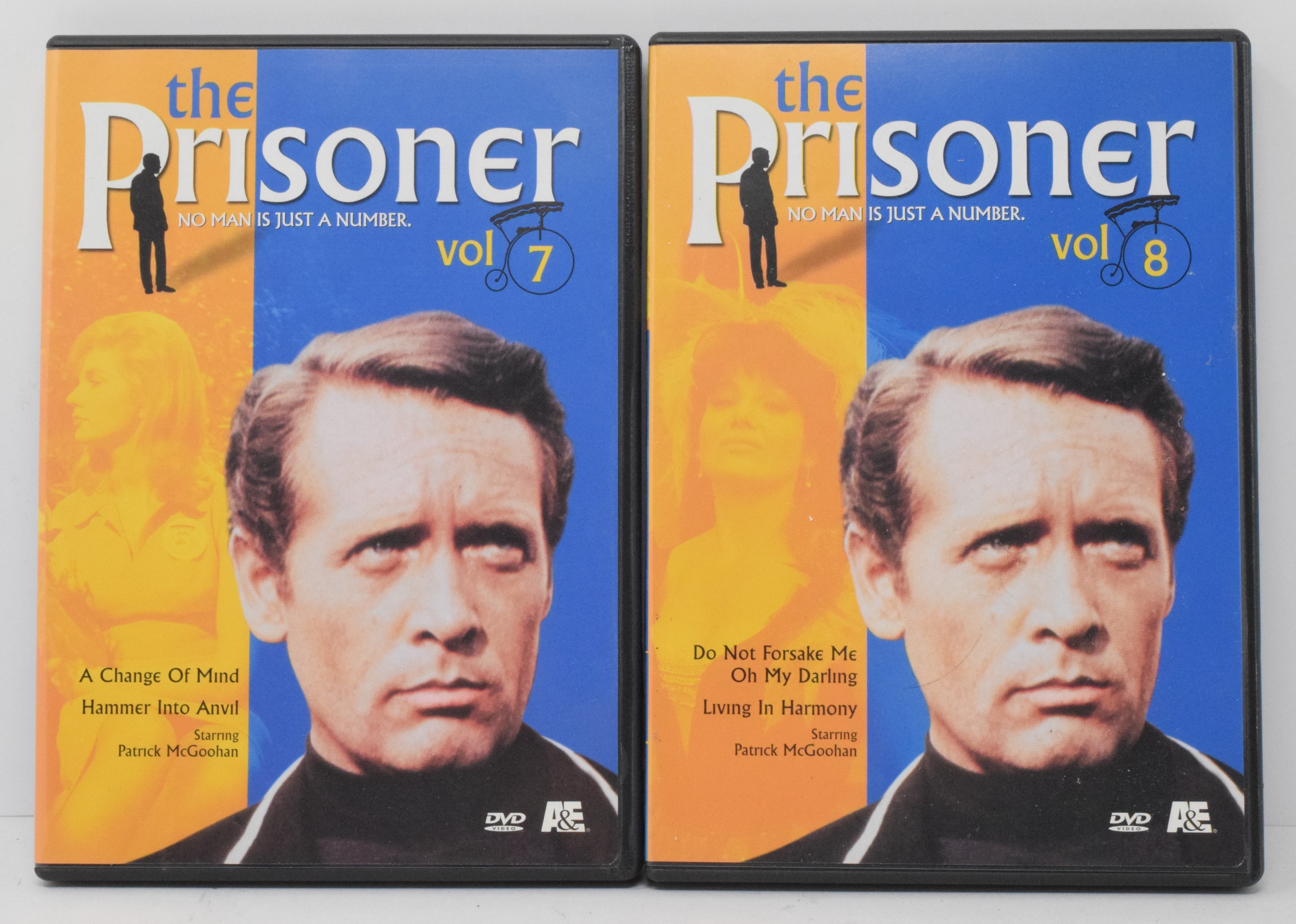 The Prisoner No Man is Just a Number Set 4 DVD