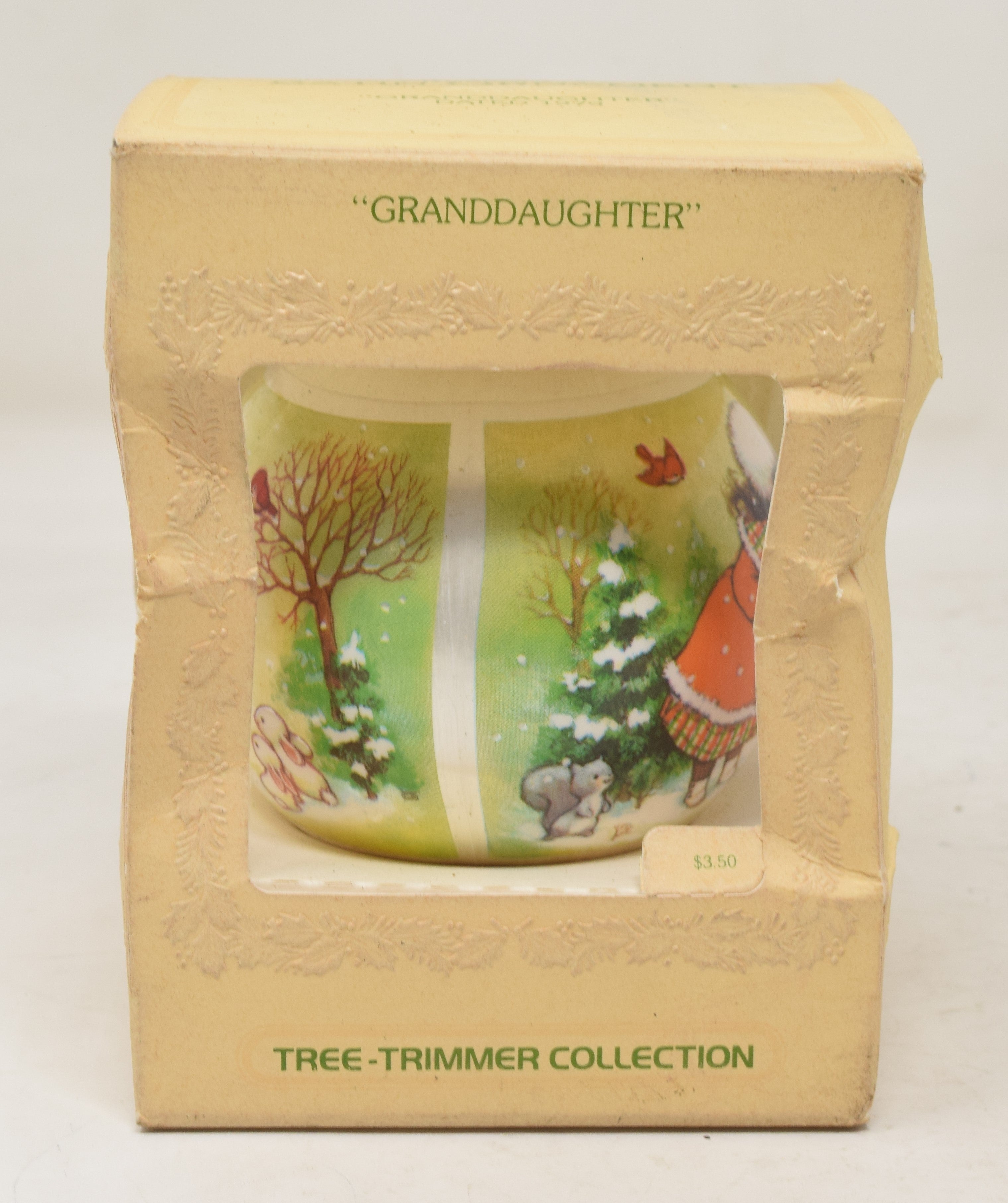 Hallmark Ornament Granddaughter Christmas Tree 1979 NIB