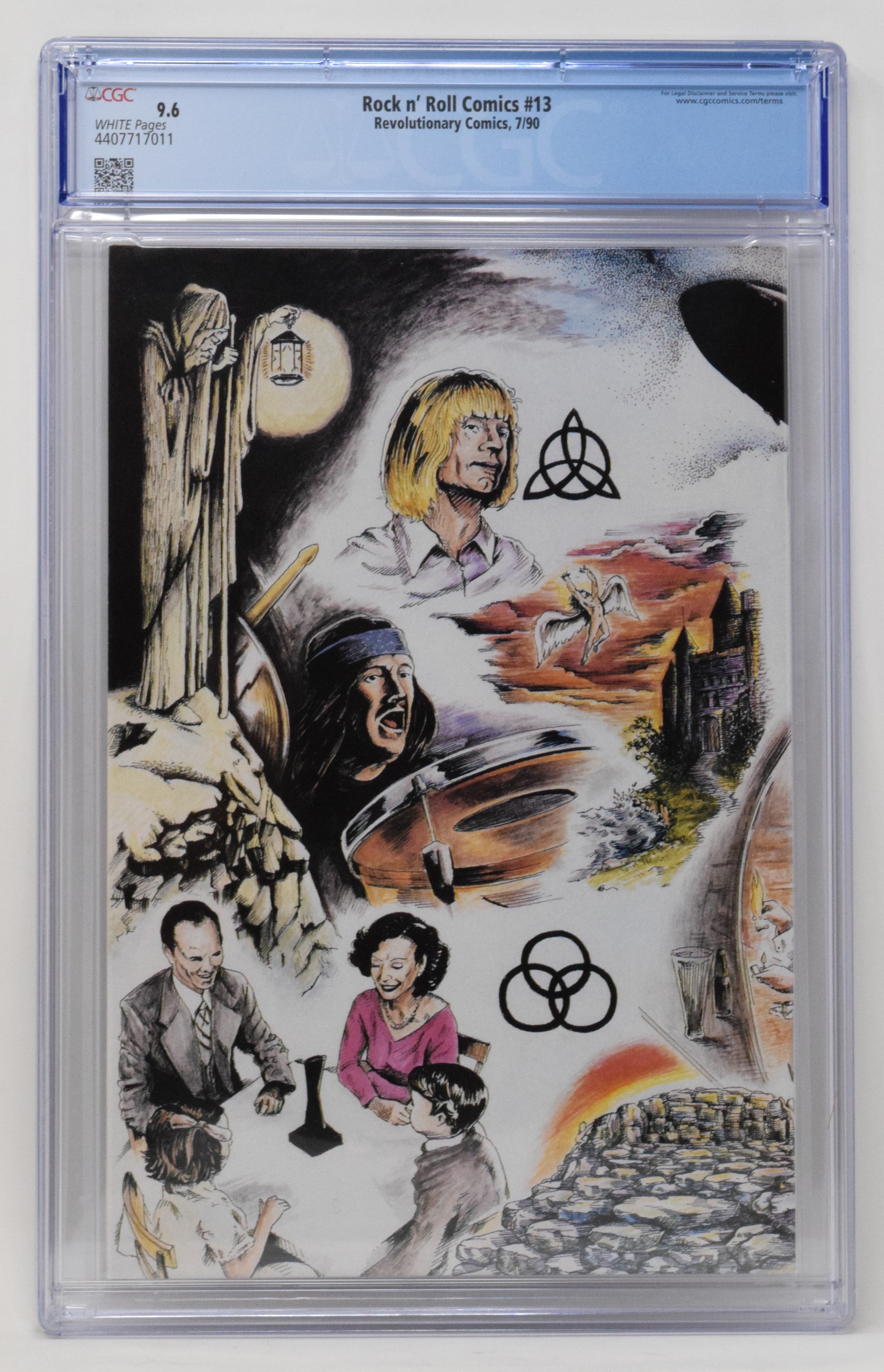Rock N Roll Comics 13 Revolutionary 1990 CGC 9.6 Led Zeppelin Jimmy Page Plant