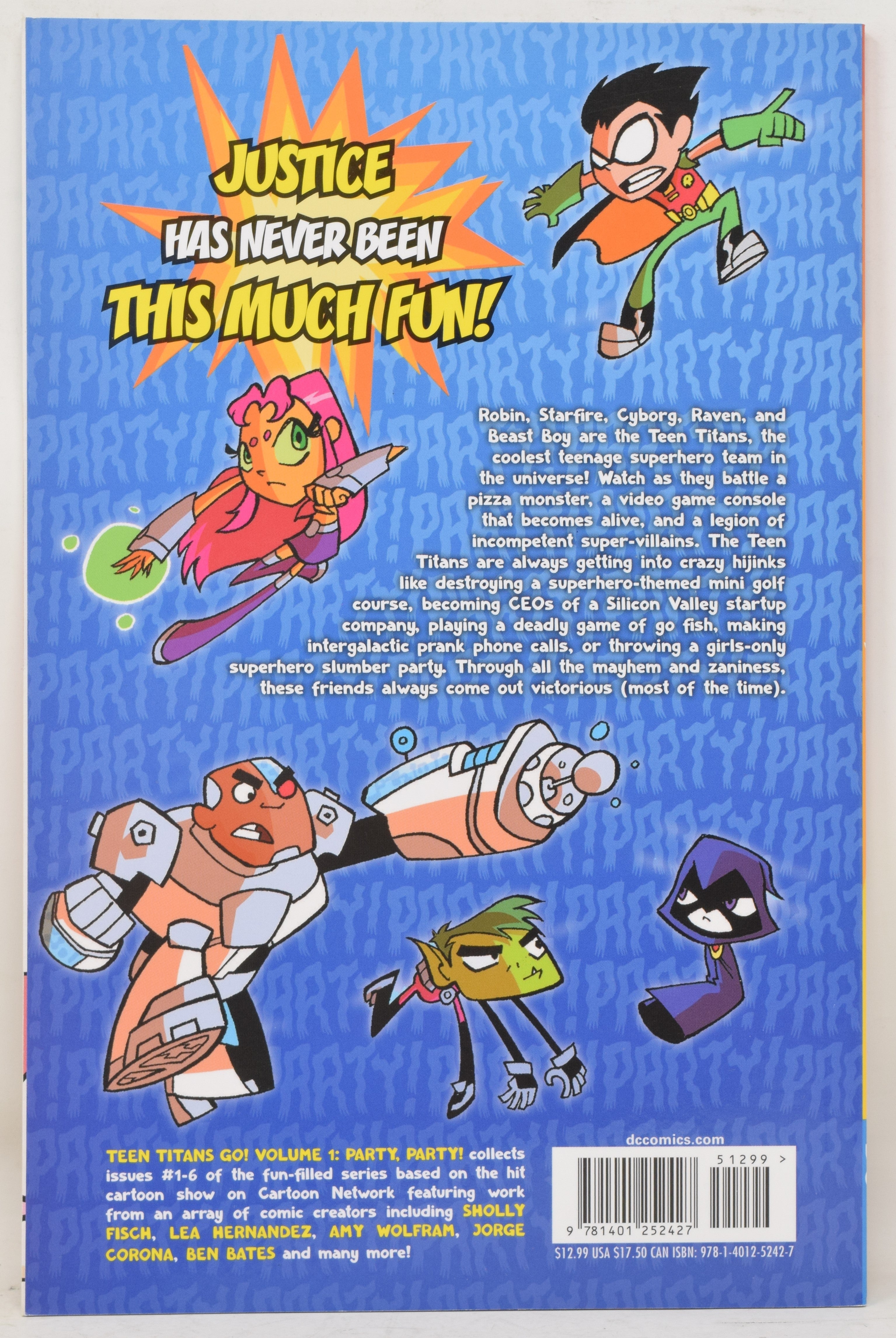 Teen Titans Go! Vol 1 Party, Party! TP DC 2015 NM New