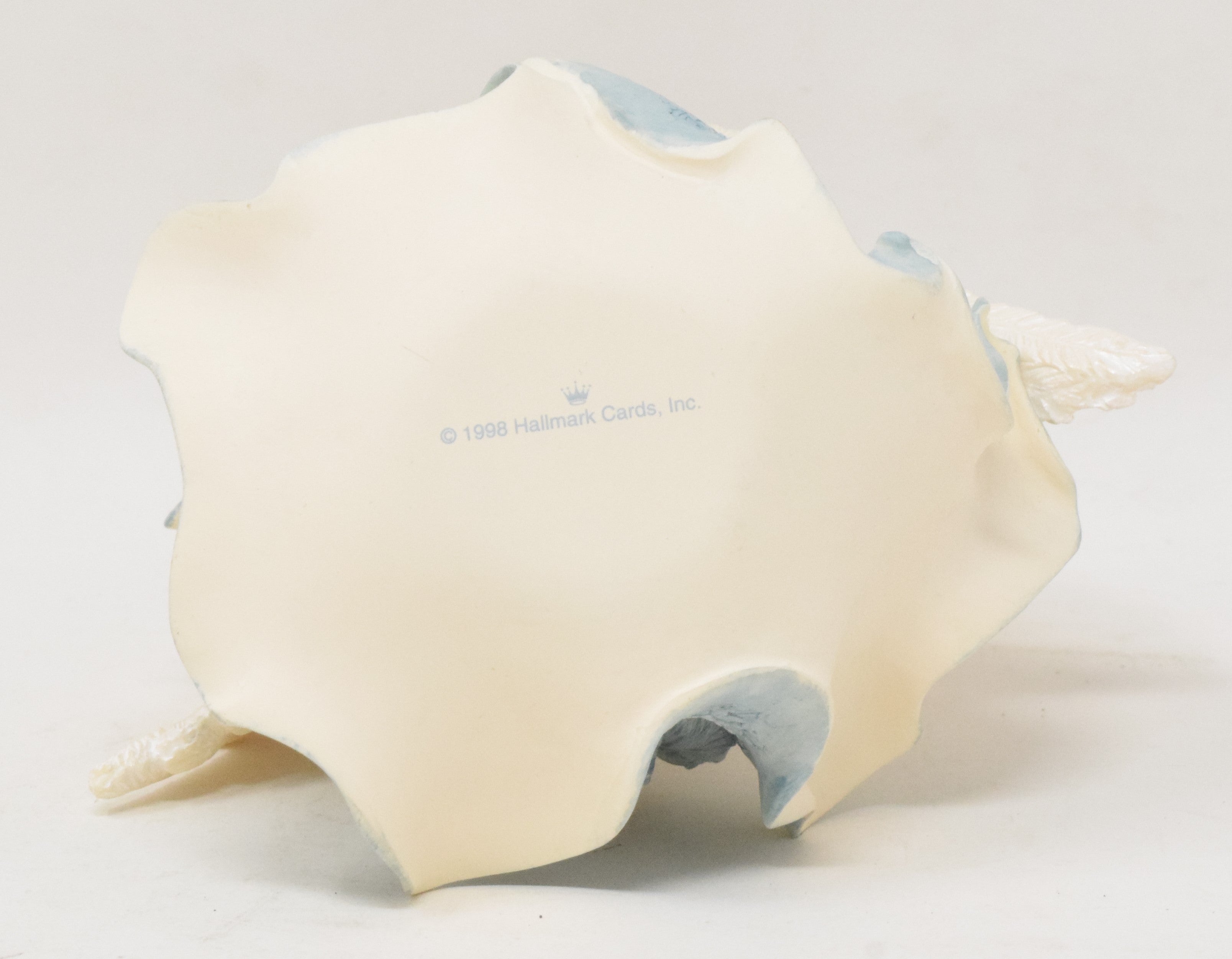 Hallmark Keepsake Joyful Messenger Angel Porcelain Christmas Ornament 1998 NIB