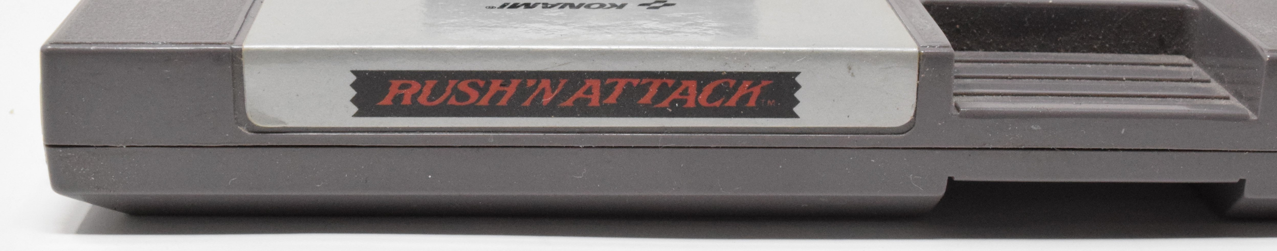 Nintendo NES Rush N Attack Konami Video Game Cartridge