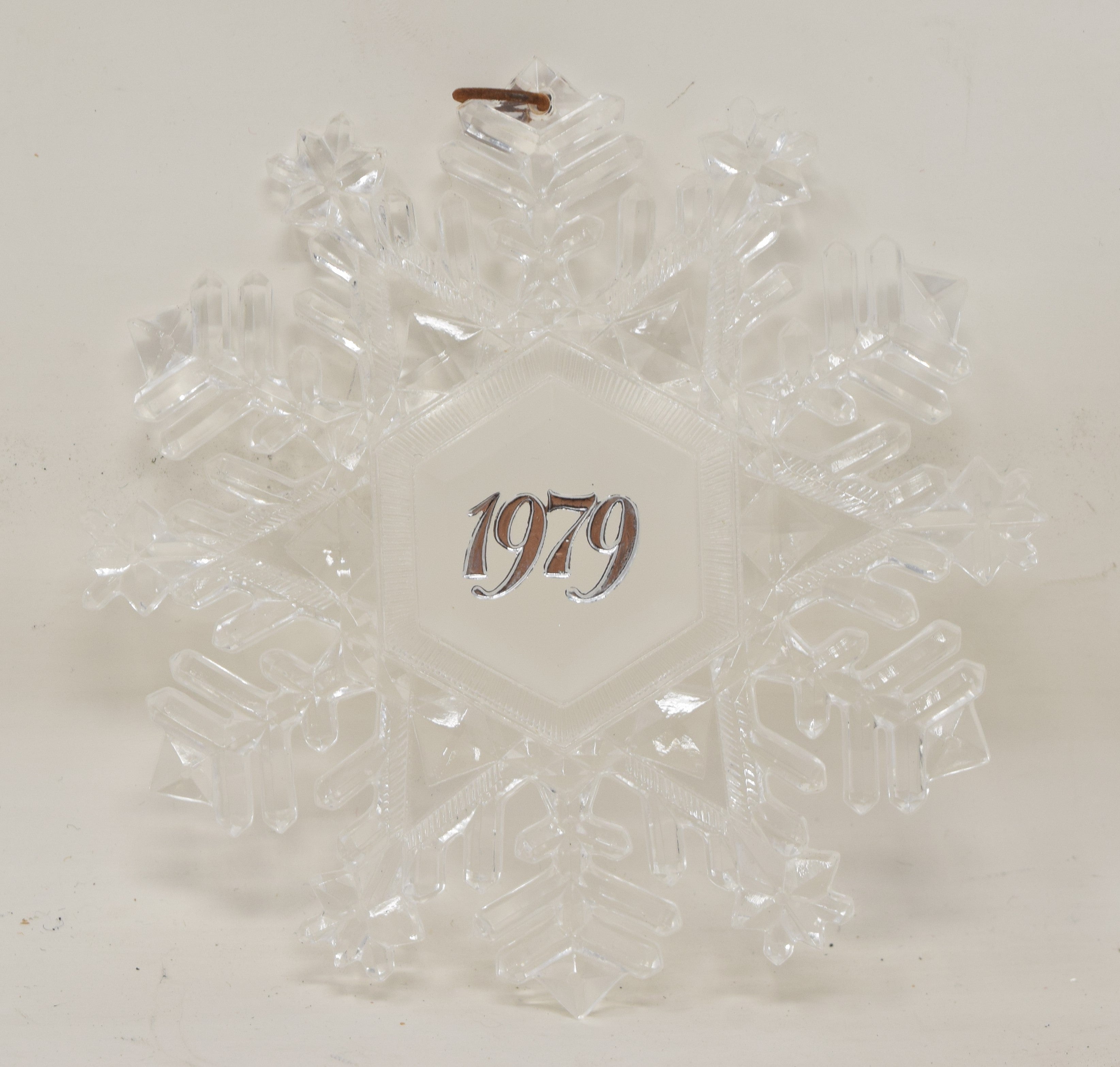 Hallmark Keepsake Ornament Holiday Highlights Snowflake Christmas Tree 1979 NIB