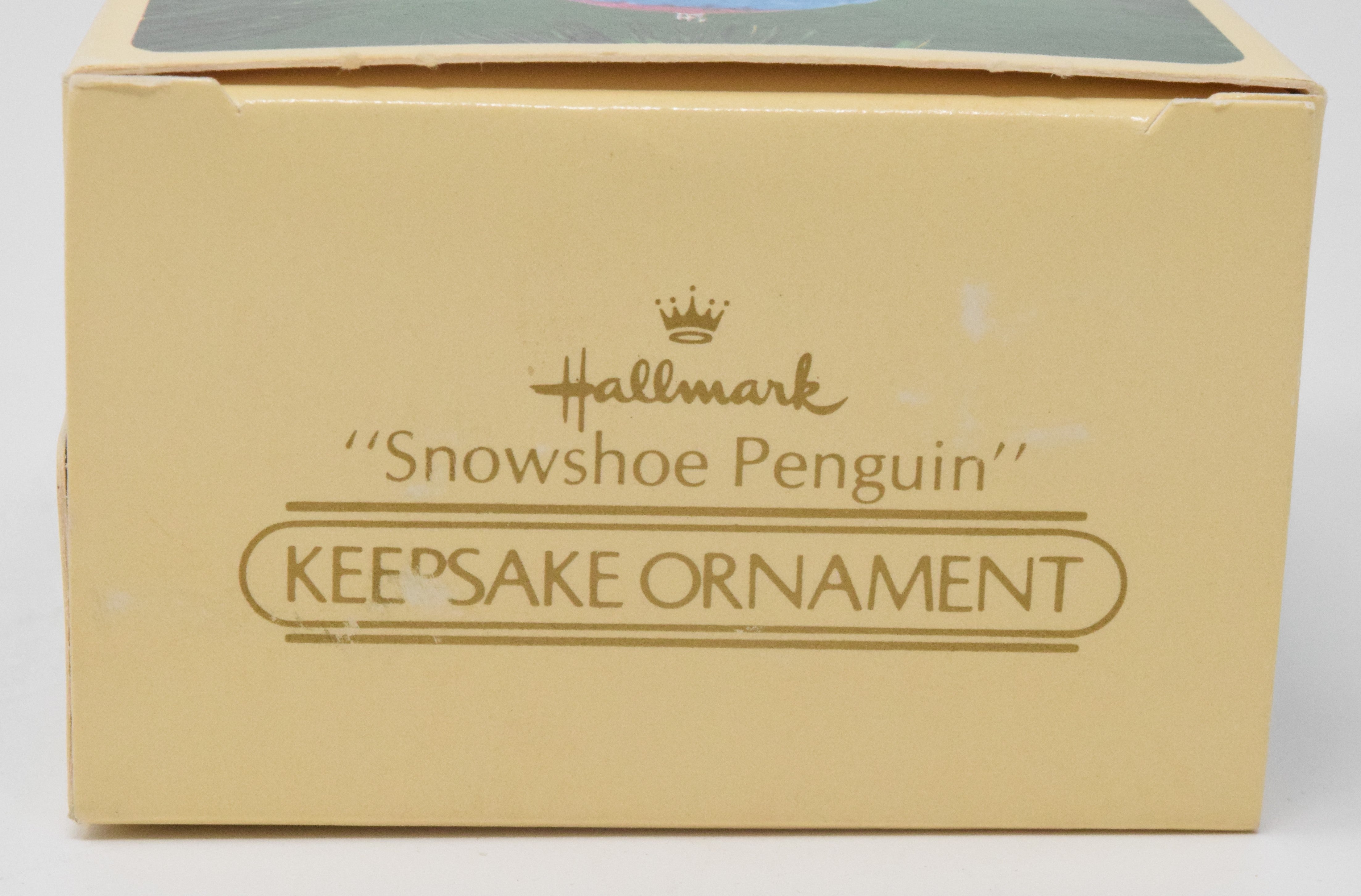 Hallmark Keepsake Snowshoe Penguin Christmas Ornament 1984 NIB