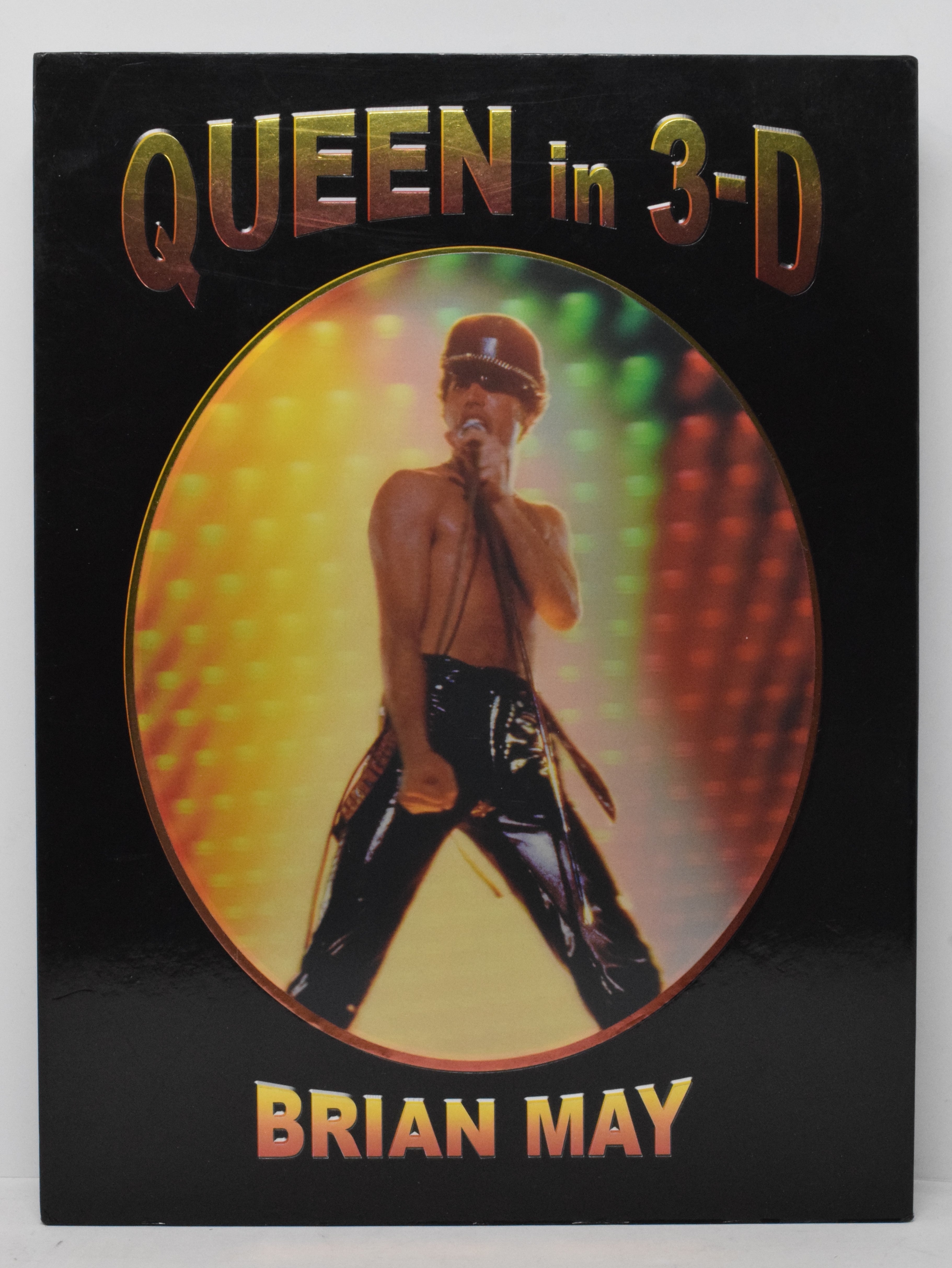 Queen In 3-D A Photographic Biography HC Slipcase SIGNED Brian May
