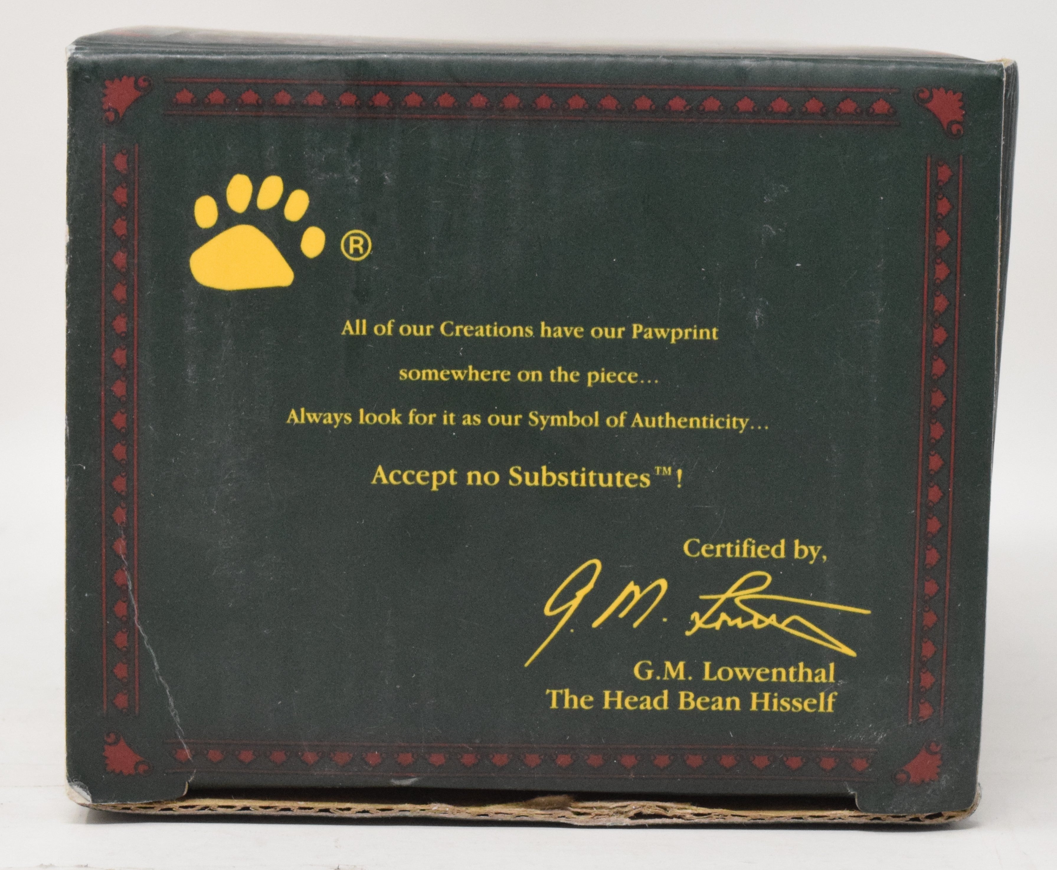 Bodys Bears Bearstone Vinny Catch Em All 4th And Long Football Figurine 2004 New