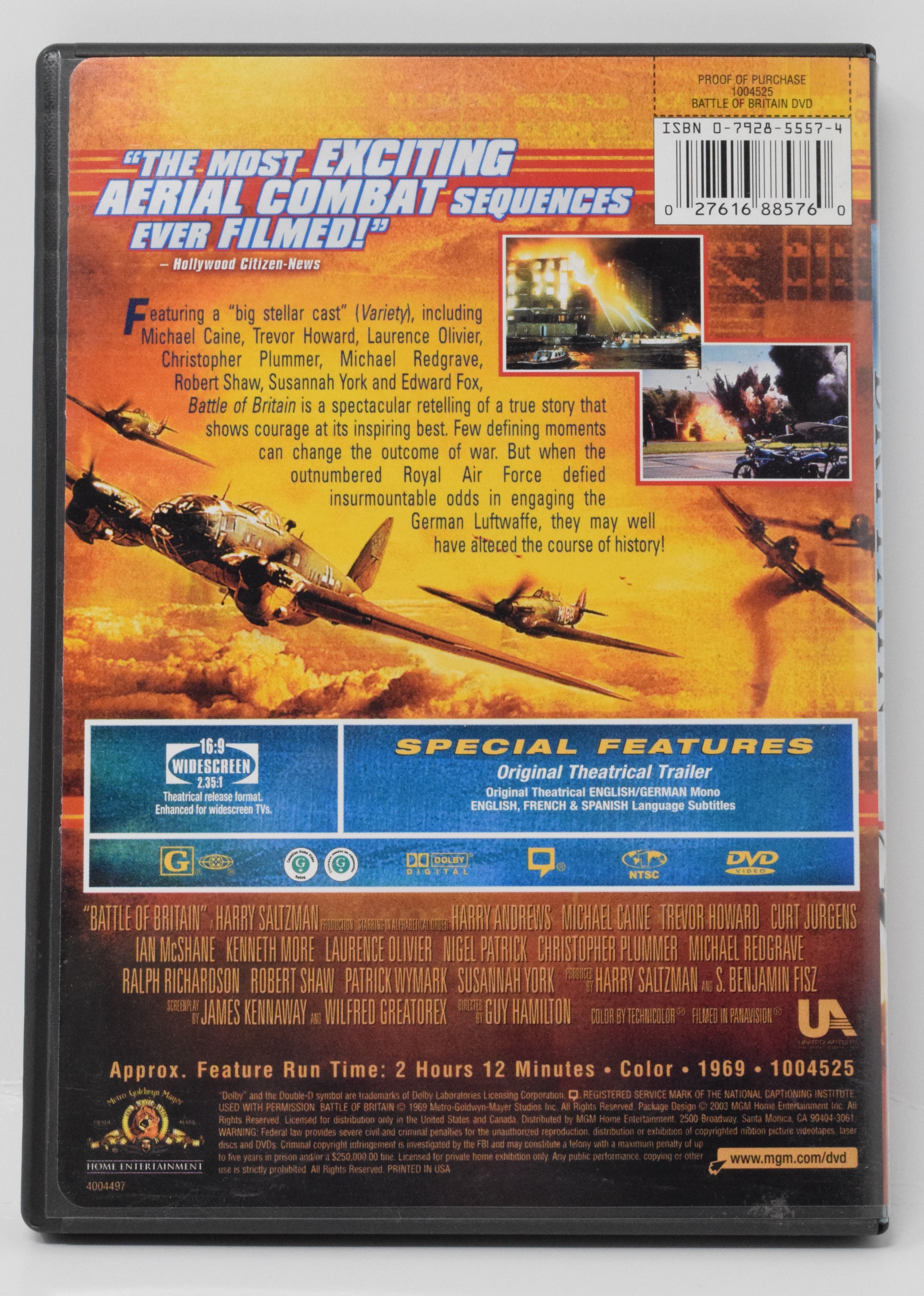 Battle of Britain DVD