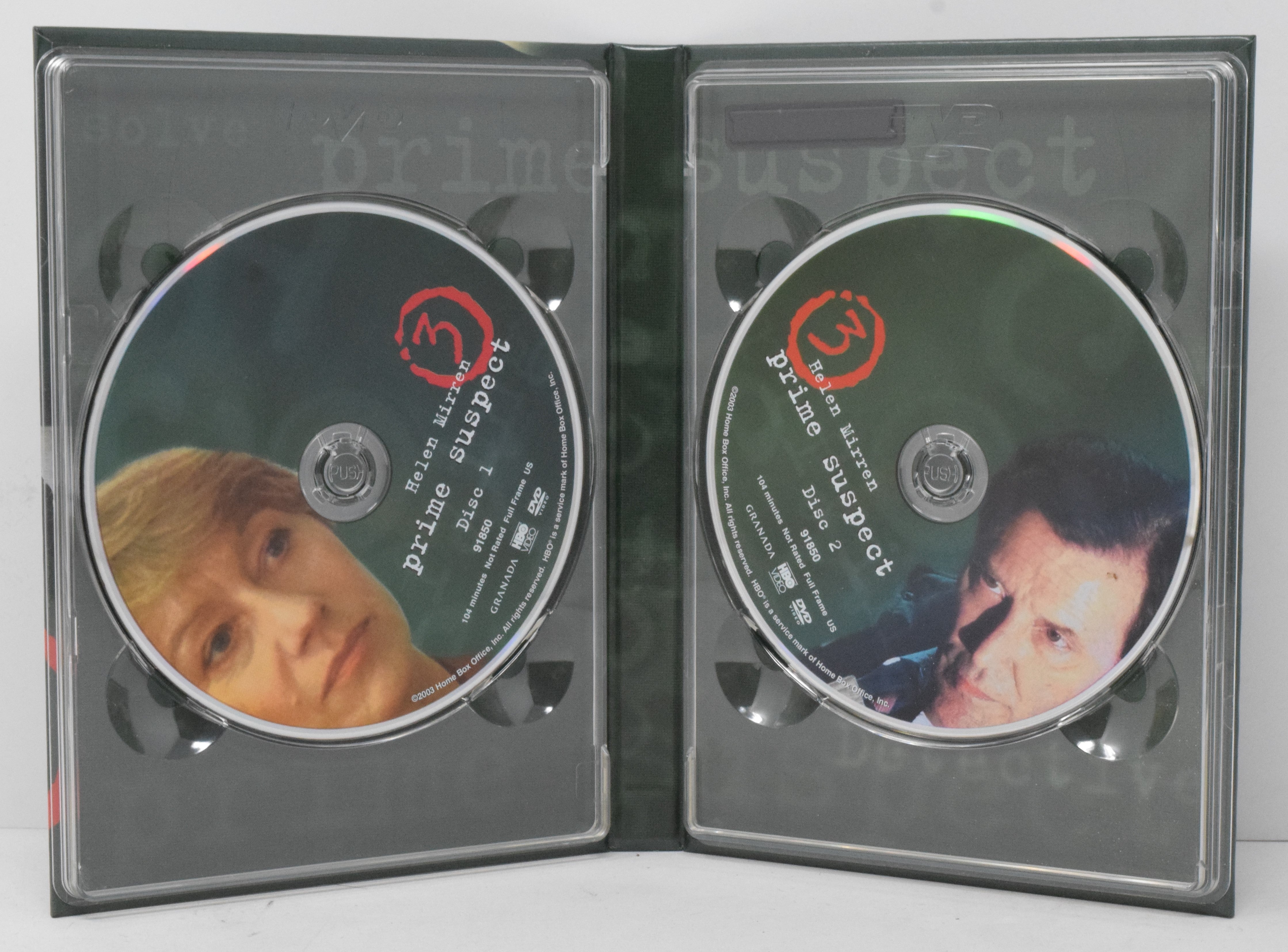 Prime Suspecct 3 DVD Helen Mirren