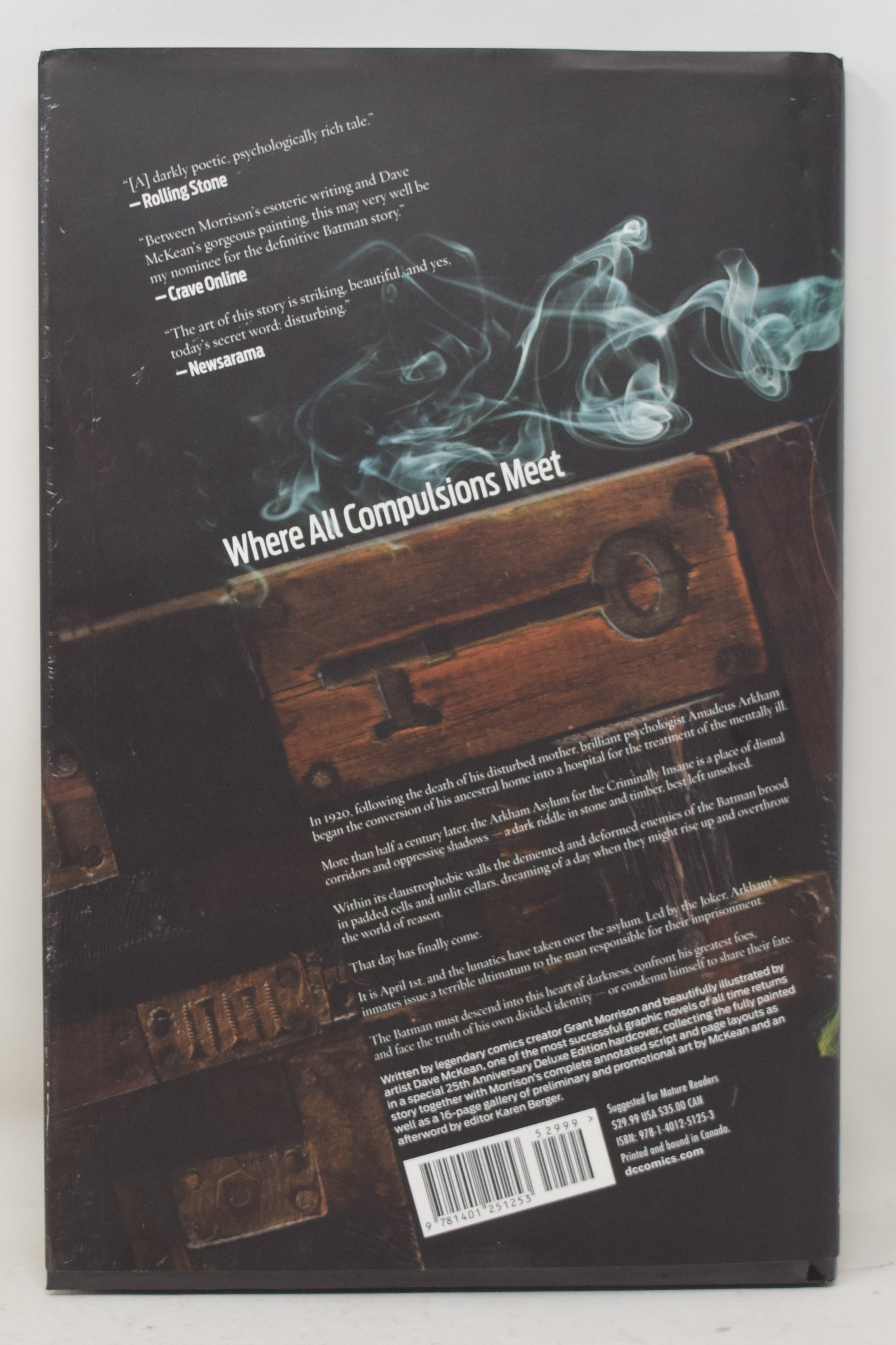 Batman Arkham Asylum HC DC 2021 NM New